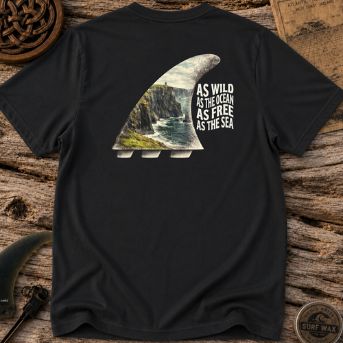 As Wild As the Ocean Surfing T-shirt
