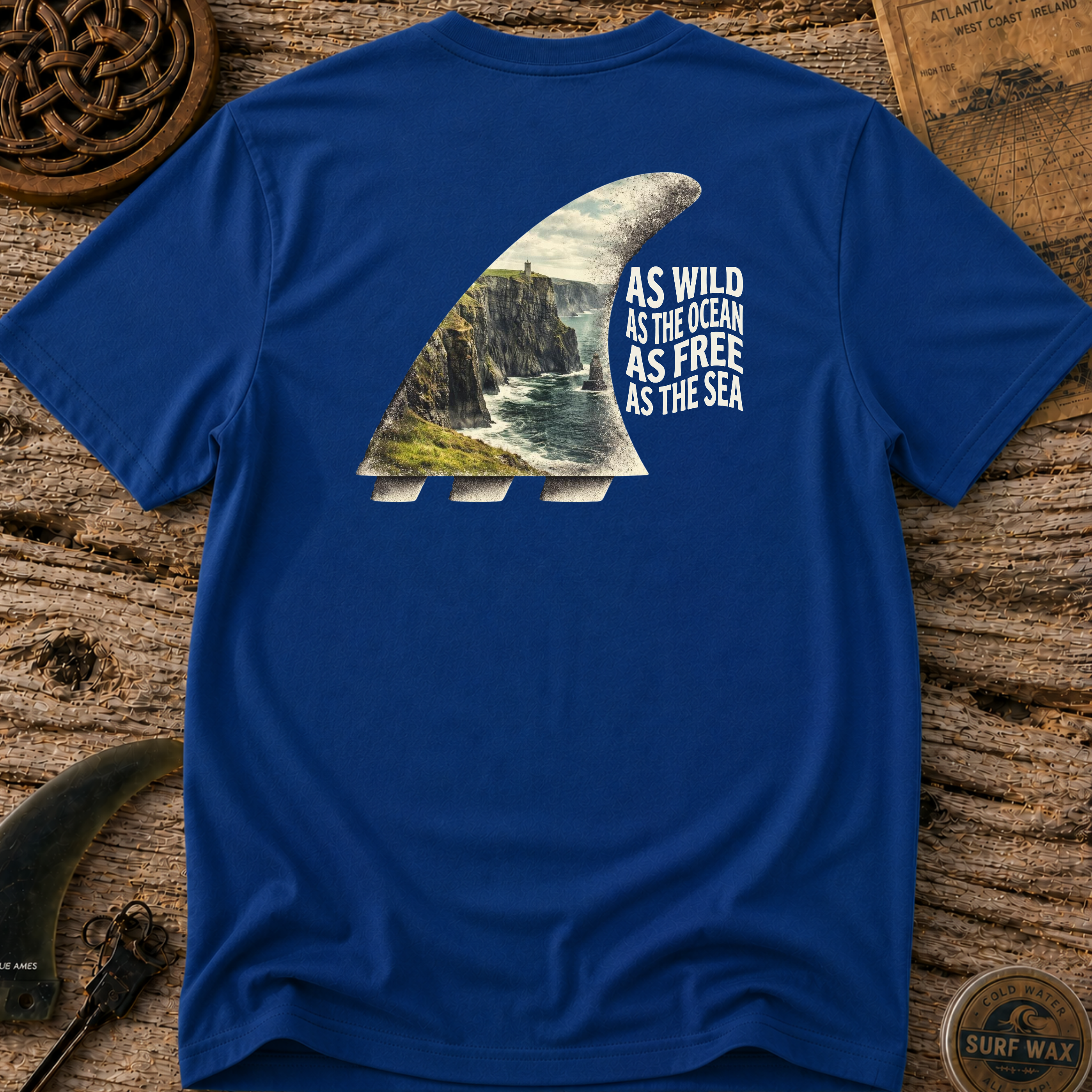 As Wild As the Ocean Surfing T-shirt