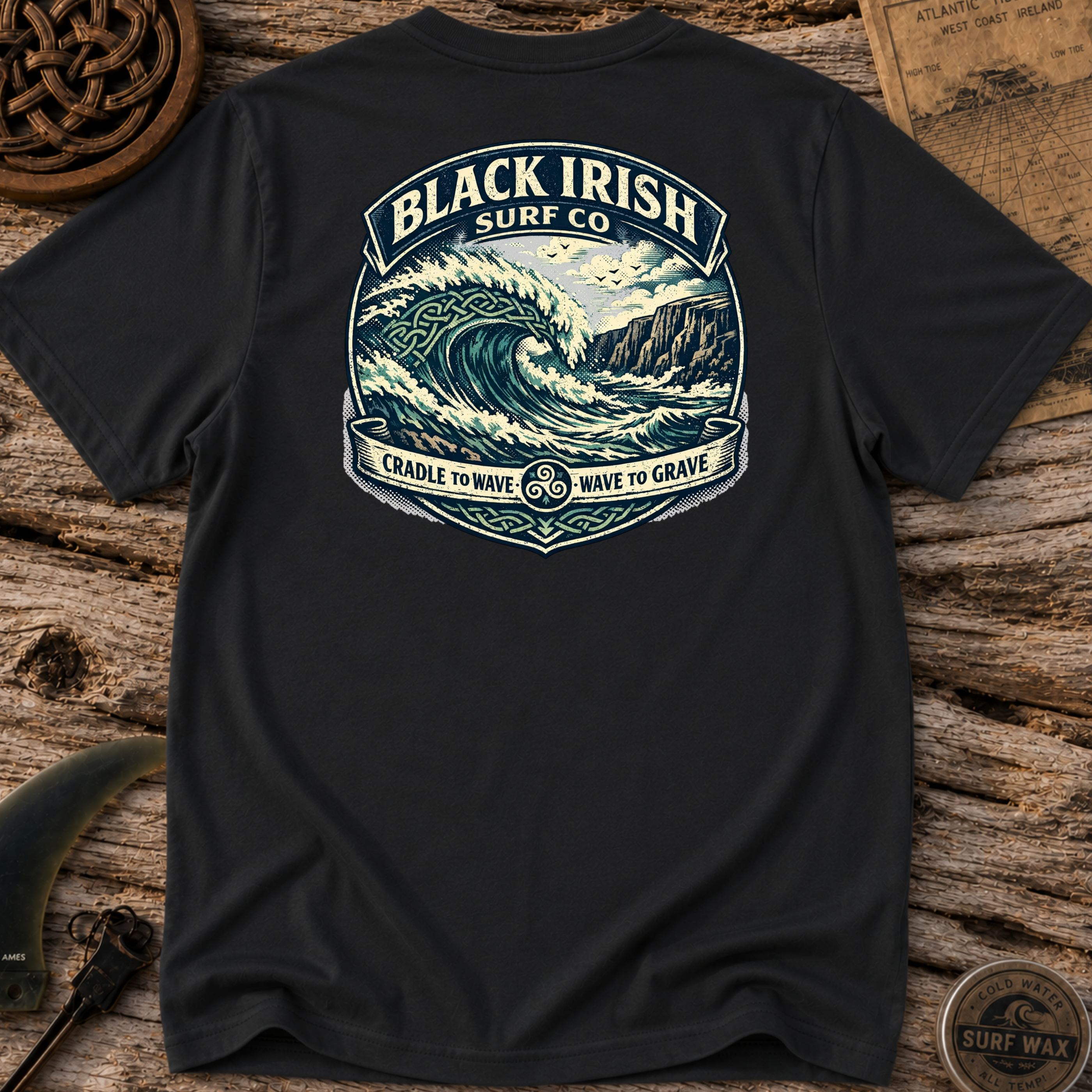 Celtic Break Heritage Surf Tee