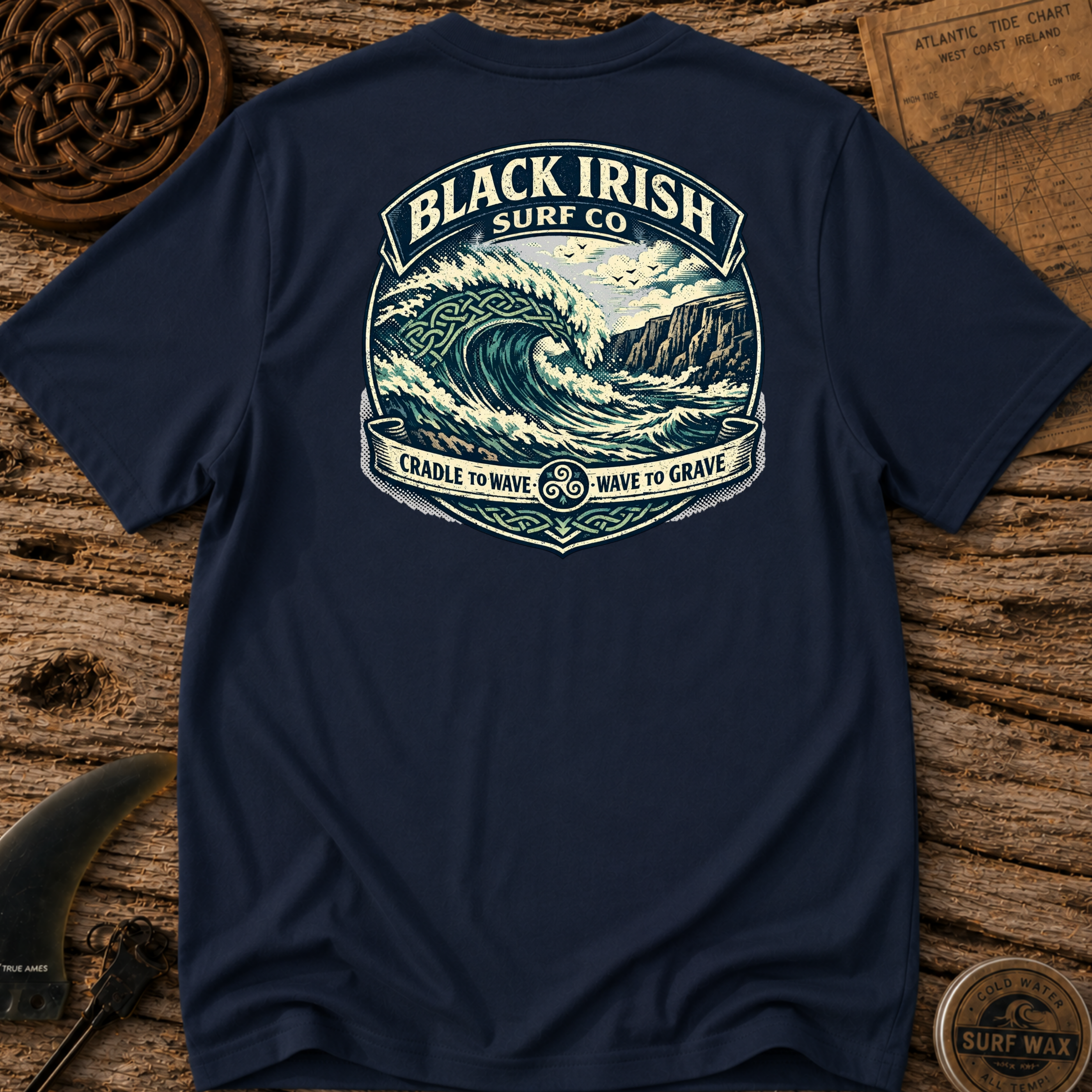 Celtic Break Heritage Surf Tee