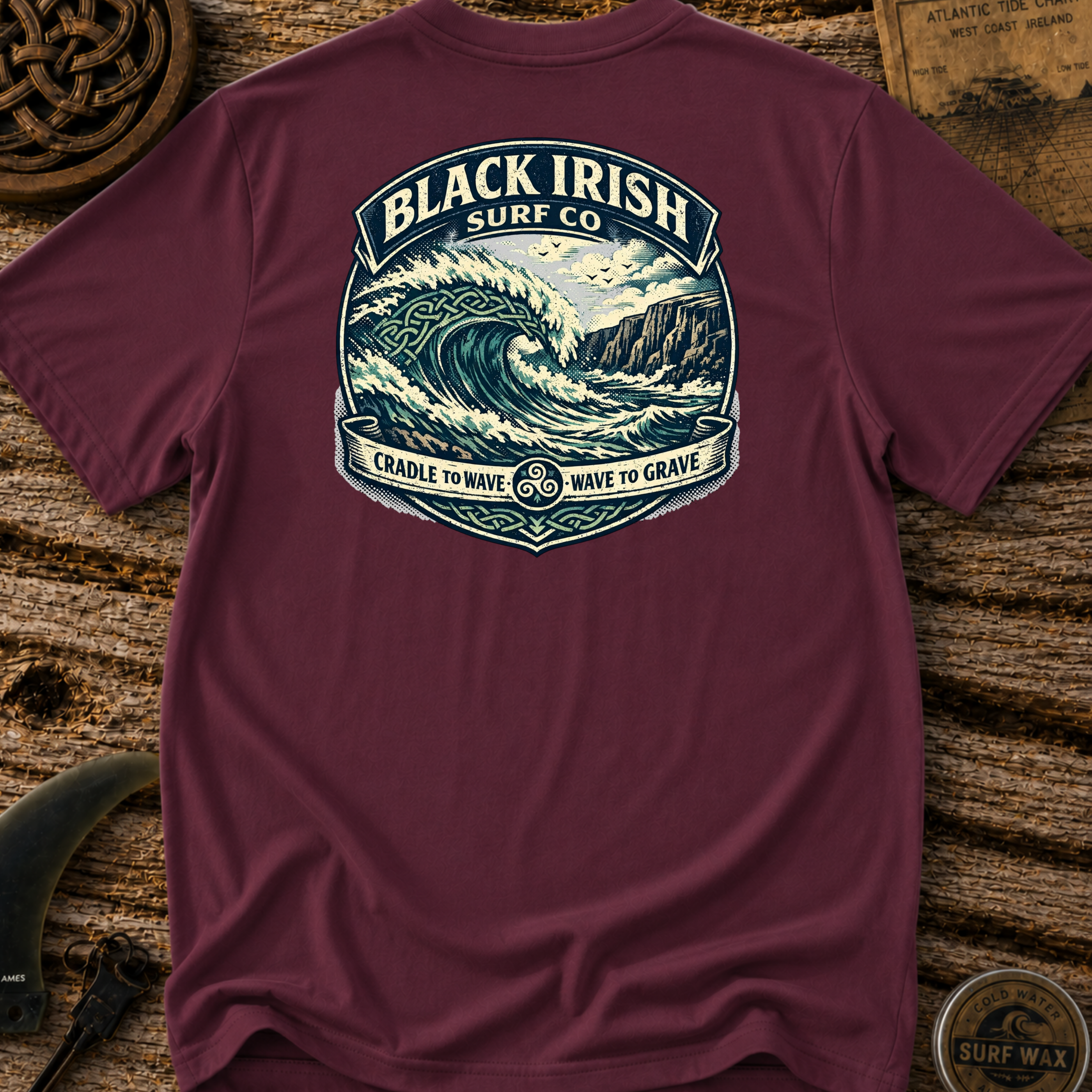 Celtic Break Heritage Surf Tee