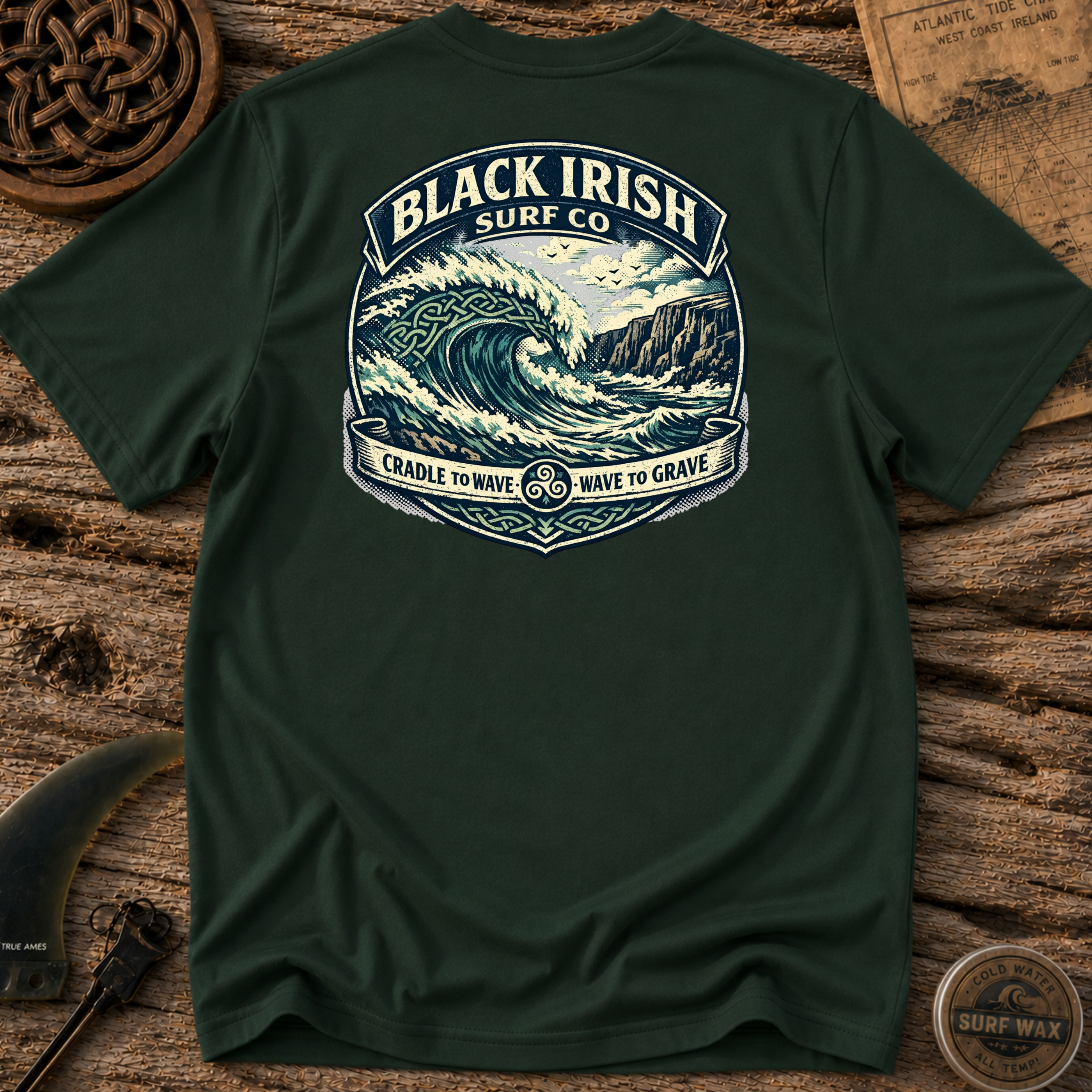 Celtic Break Heritage Surf Tee