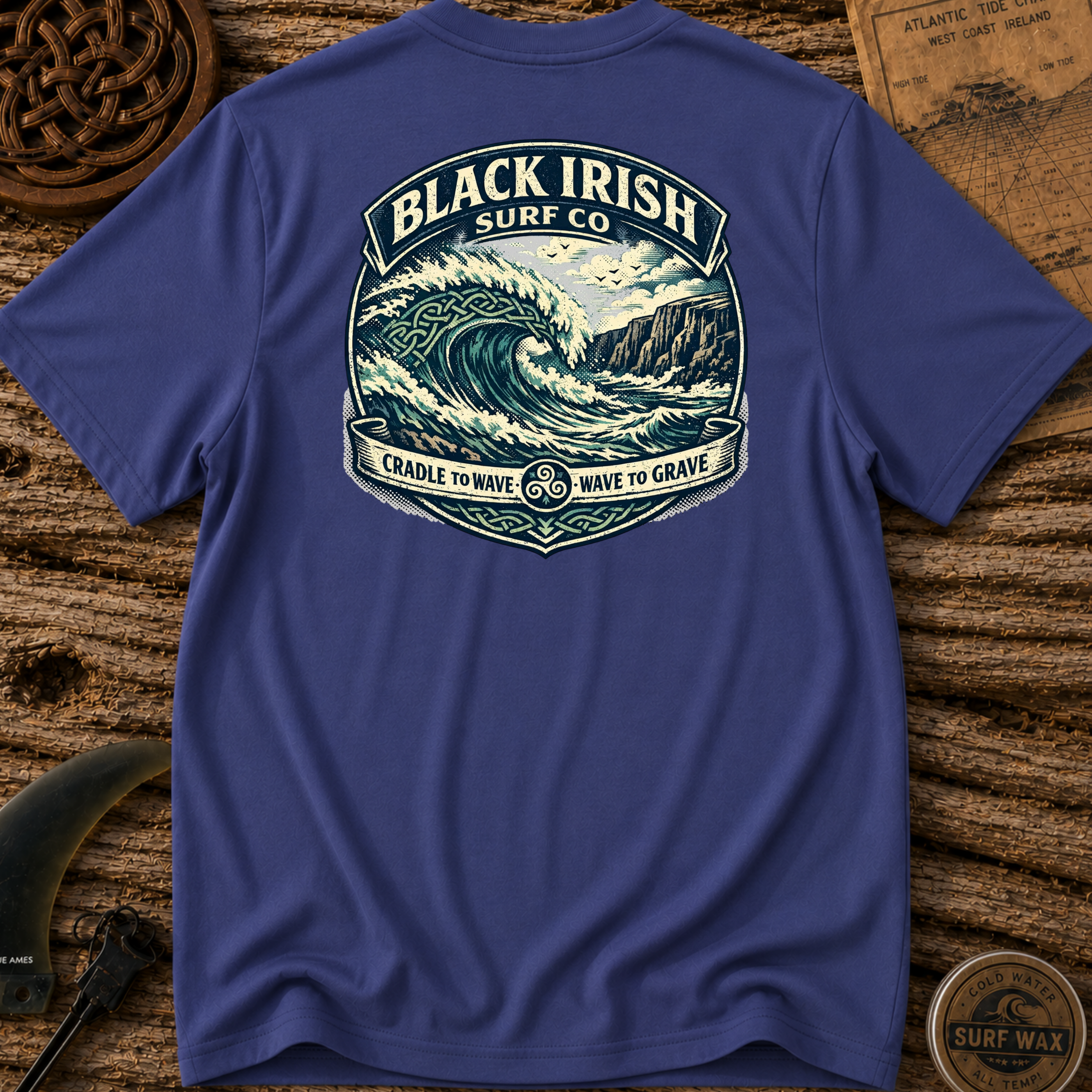 Celtic Break Heritage Surf Tee