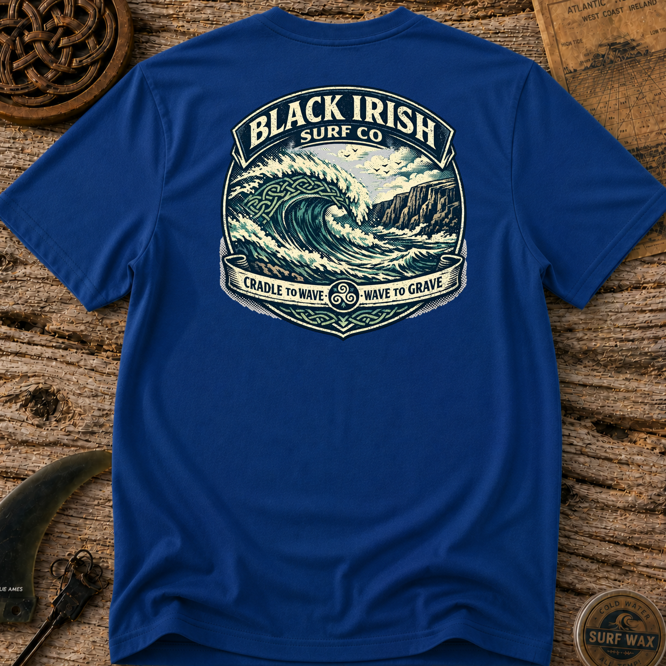 Celtic Break Heritage Surf Tee