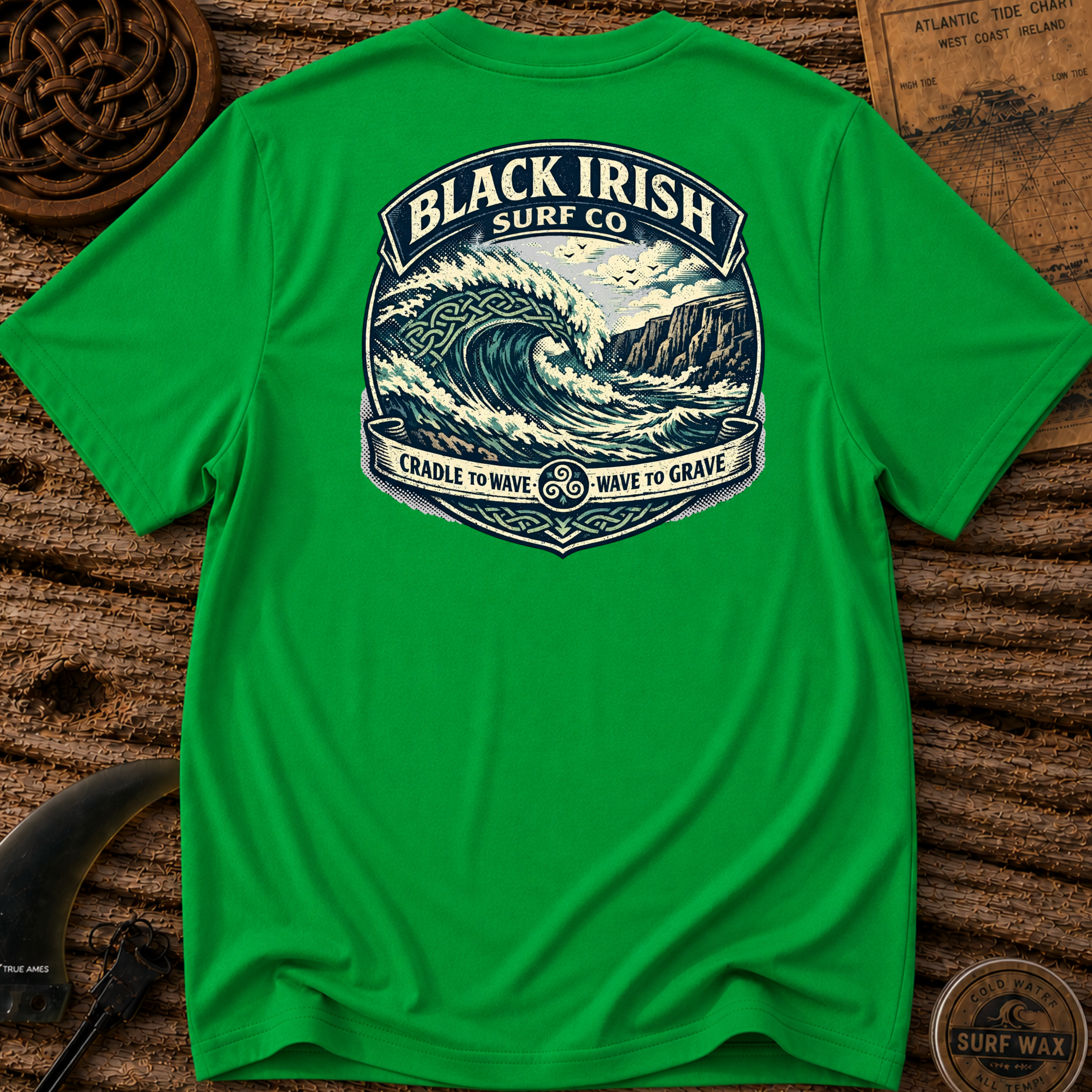 Celtic Break Heritage Surf Tee