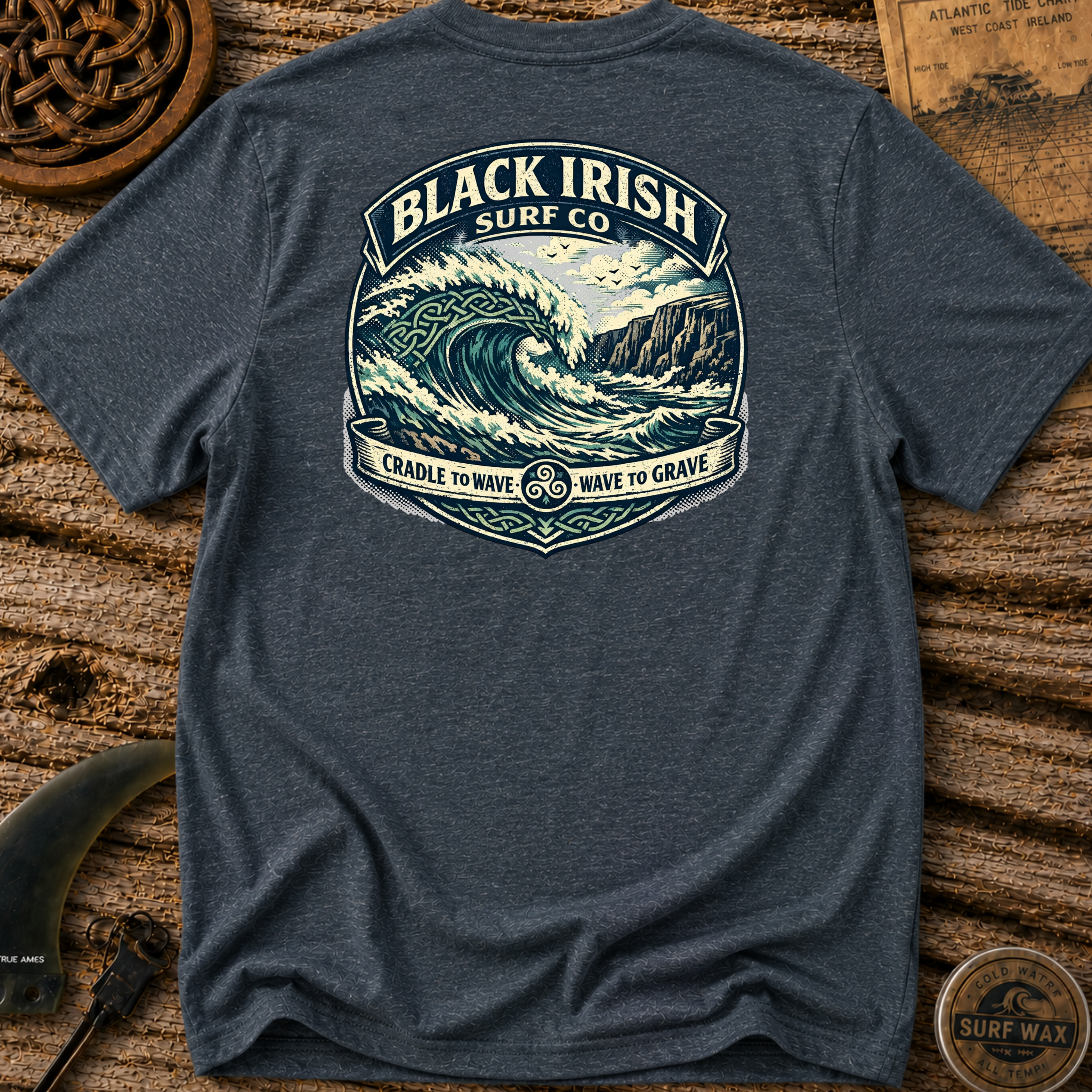 Celtic Break Heritage Surf Tee