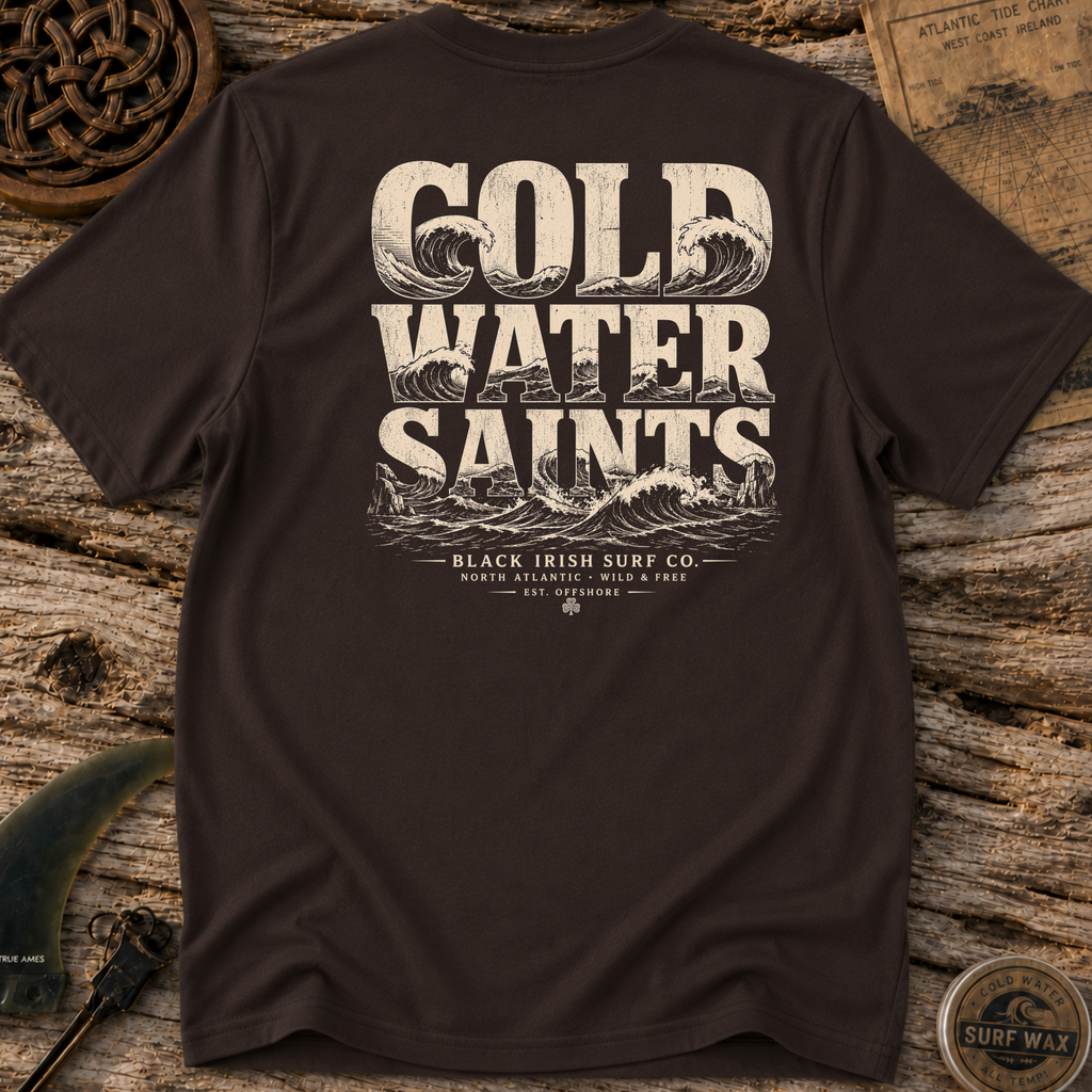 Cold Water Saints Surfing T-shirt