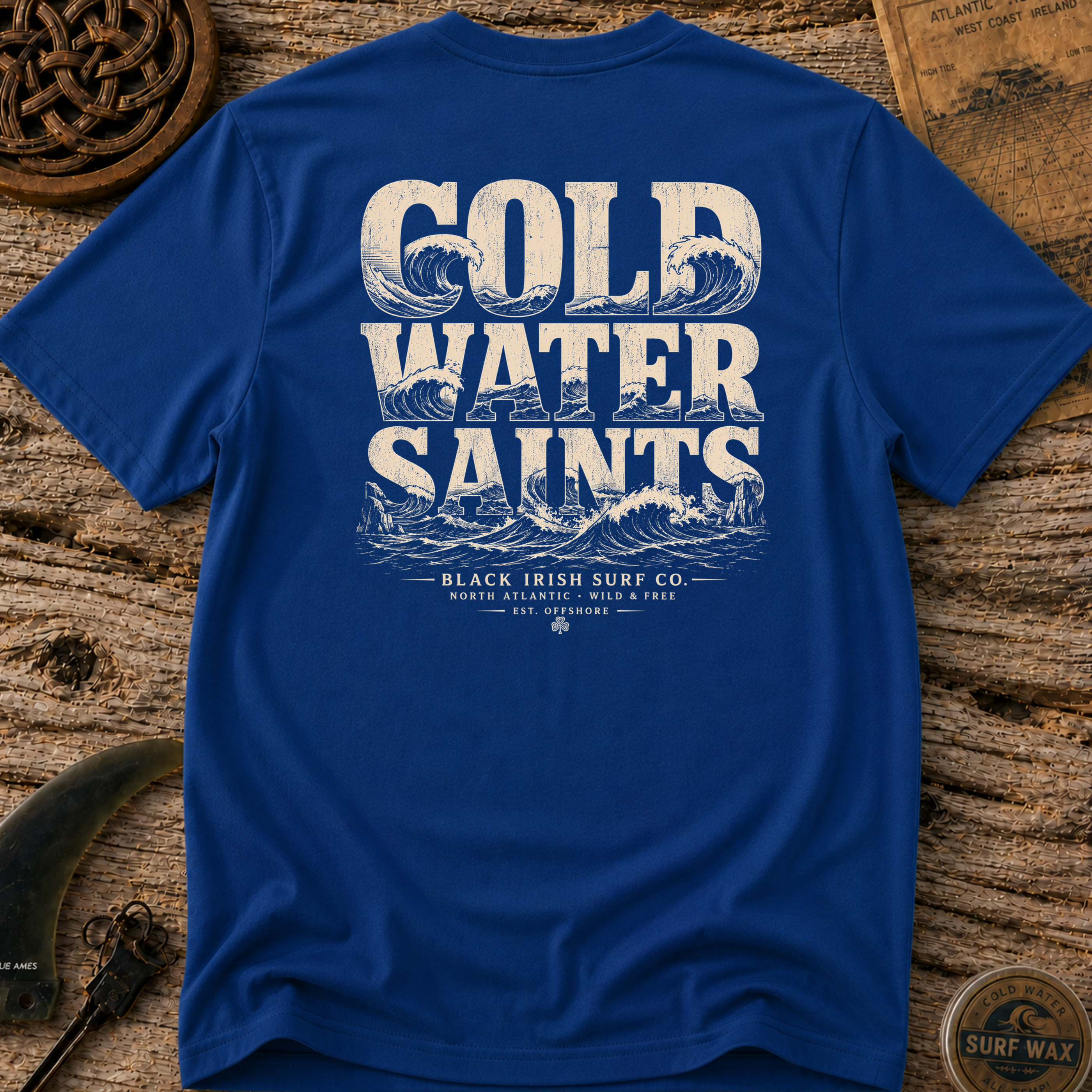Cold Water Saints Surfing T-shirt
