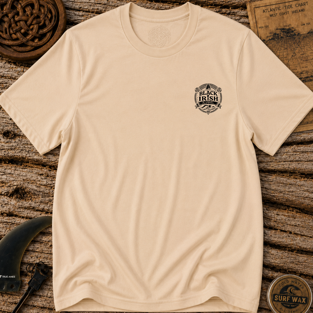 Mulligahmore Tidal Wave of Happiness and Hell Surfing T-shirt