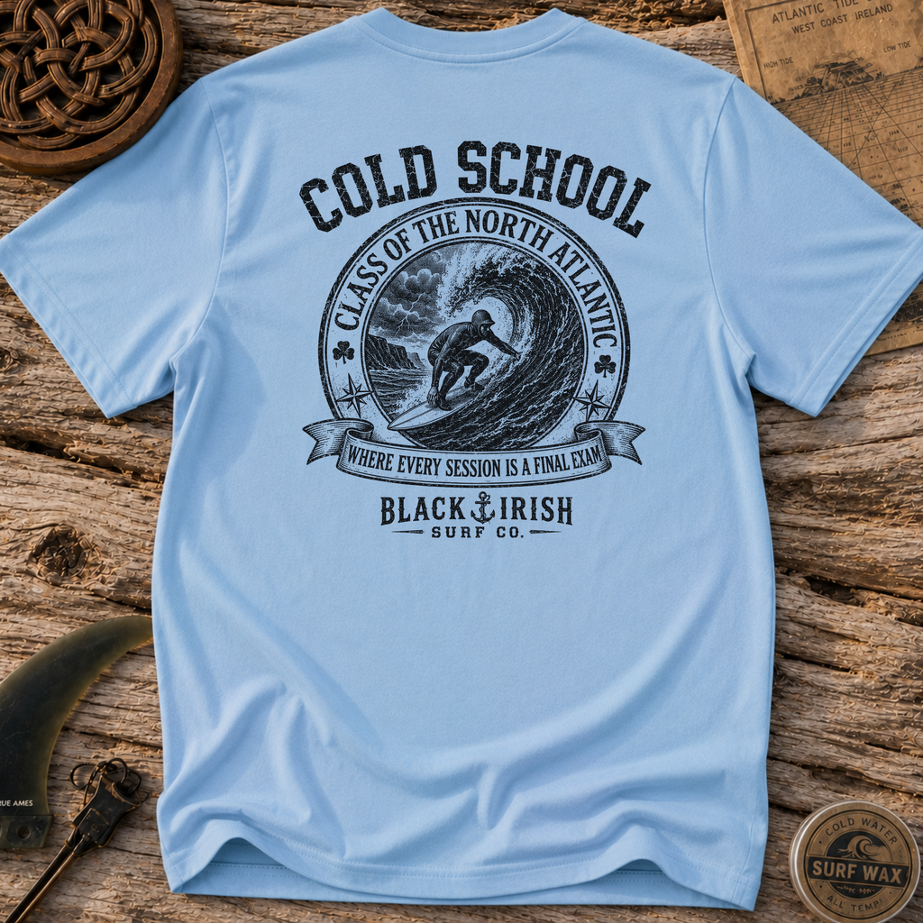 Cold School Final Exam Surfing T-shirt