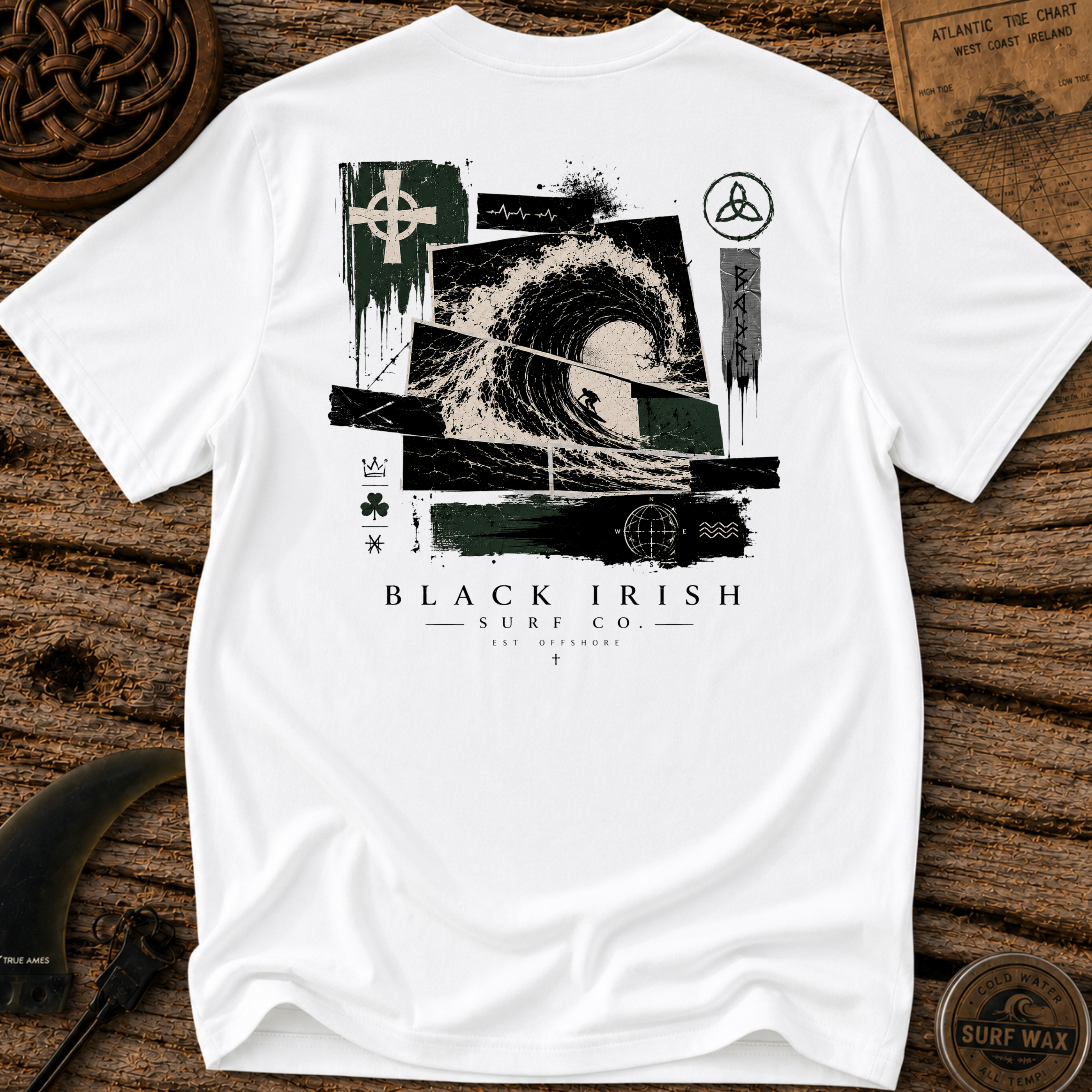Est. Offshore Graphic Surfing Tee