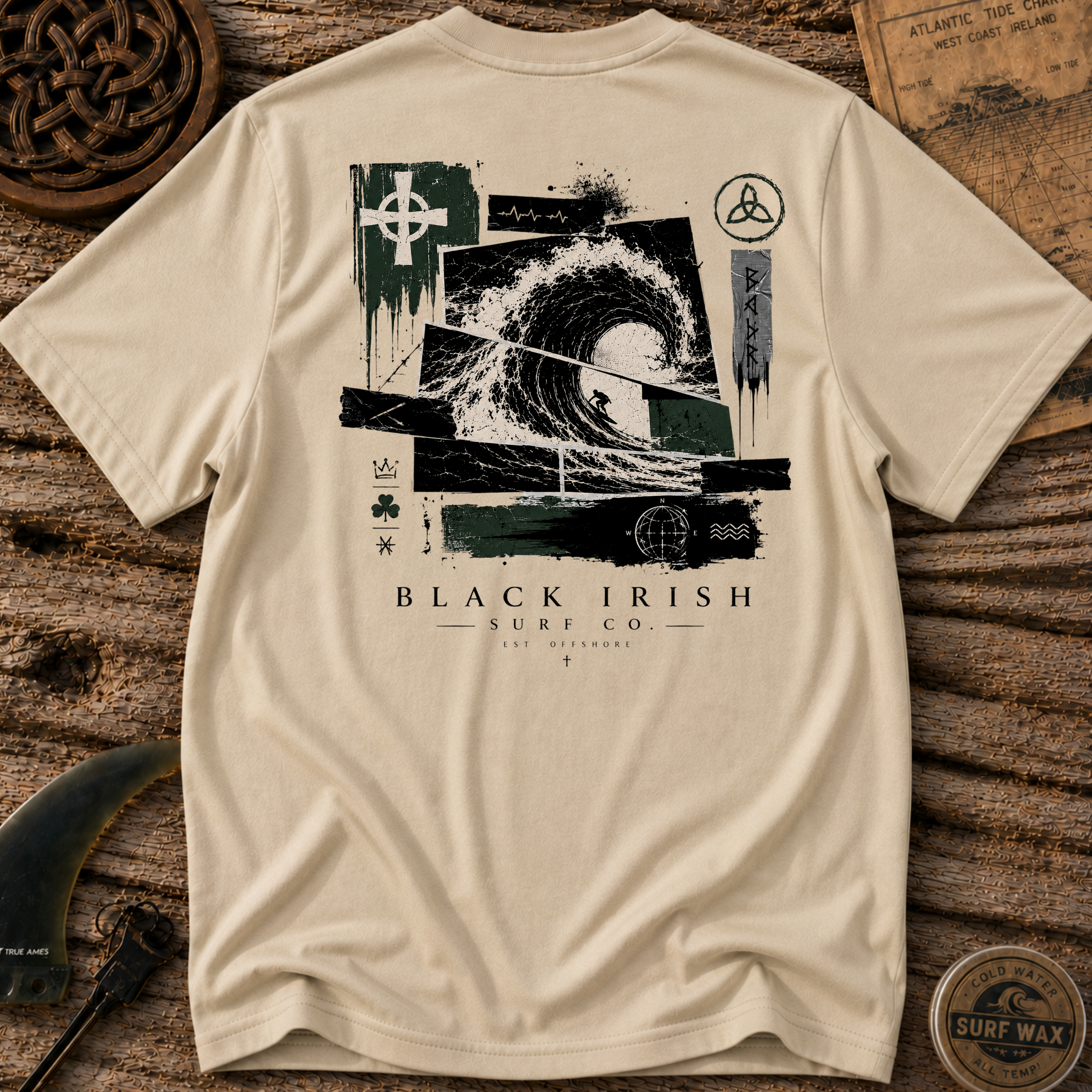 Est. Offshore Graphic Surfing Tee