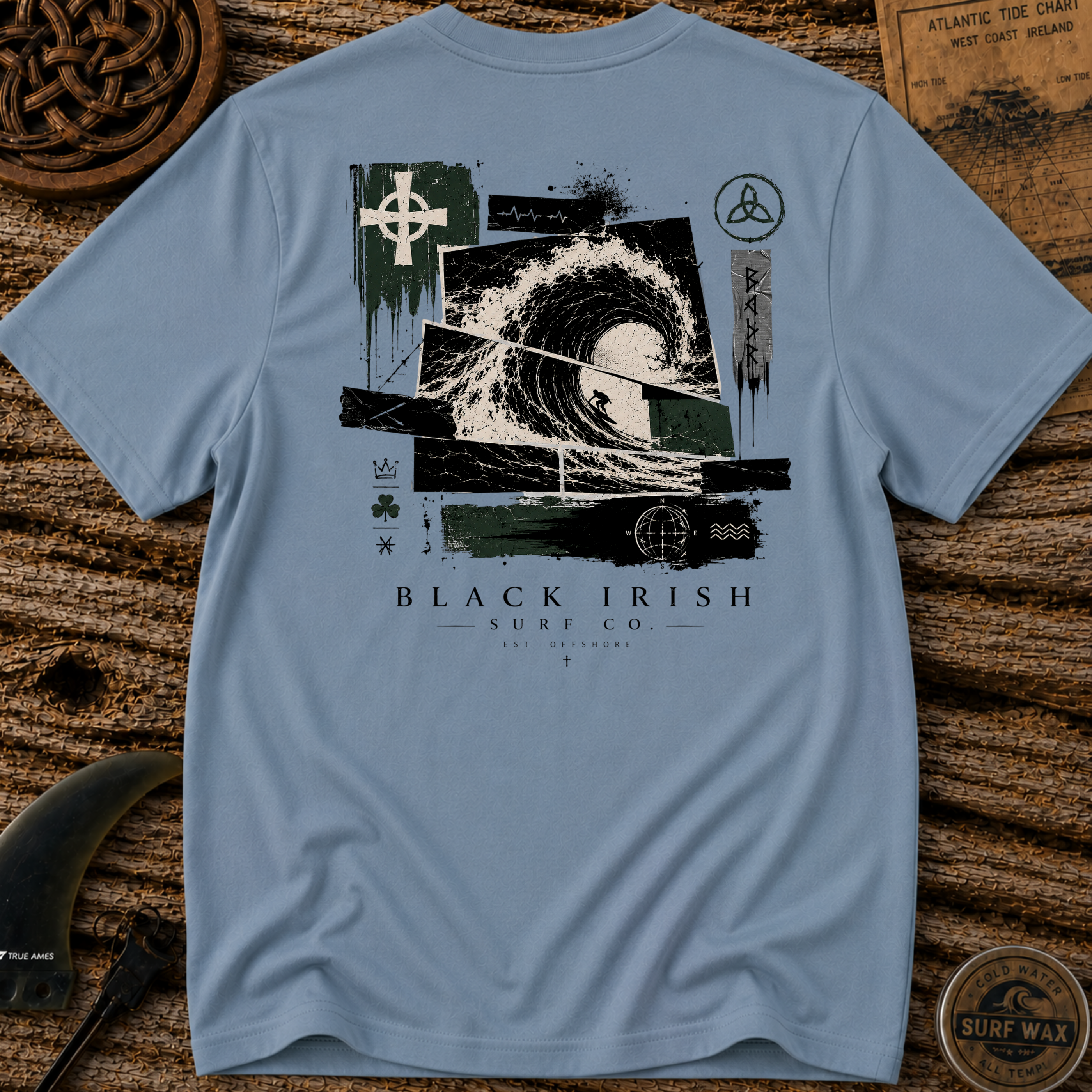 Est. Offshore Graphic Surfing Tee