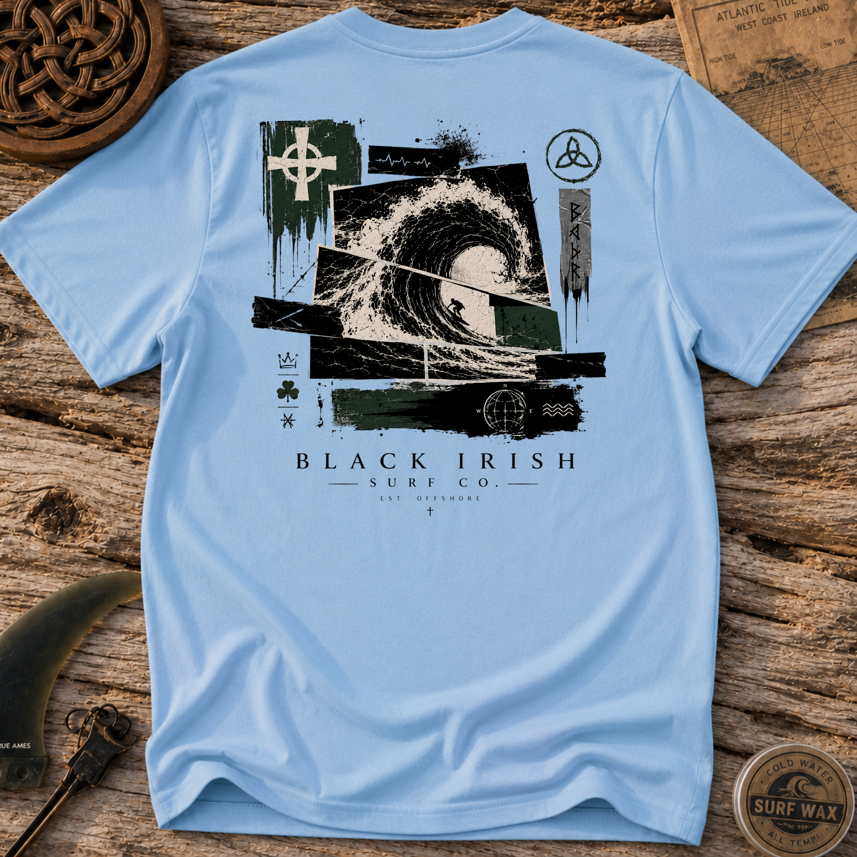 Est. Offshore Graphic Surfing Tee