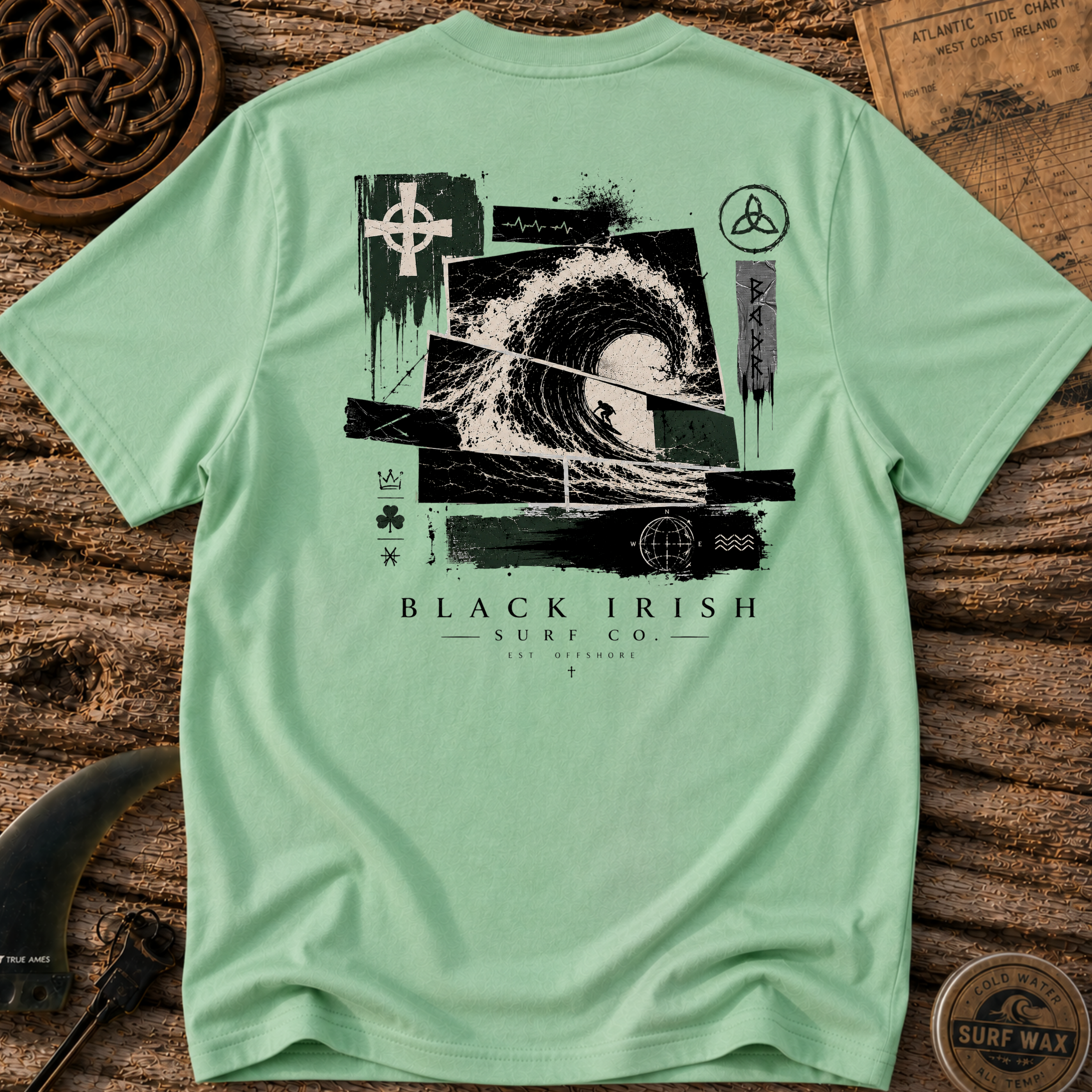 Est. Offshore Graphic Surfing Tee