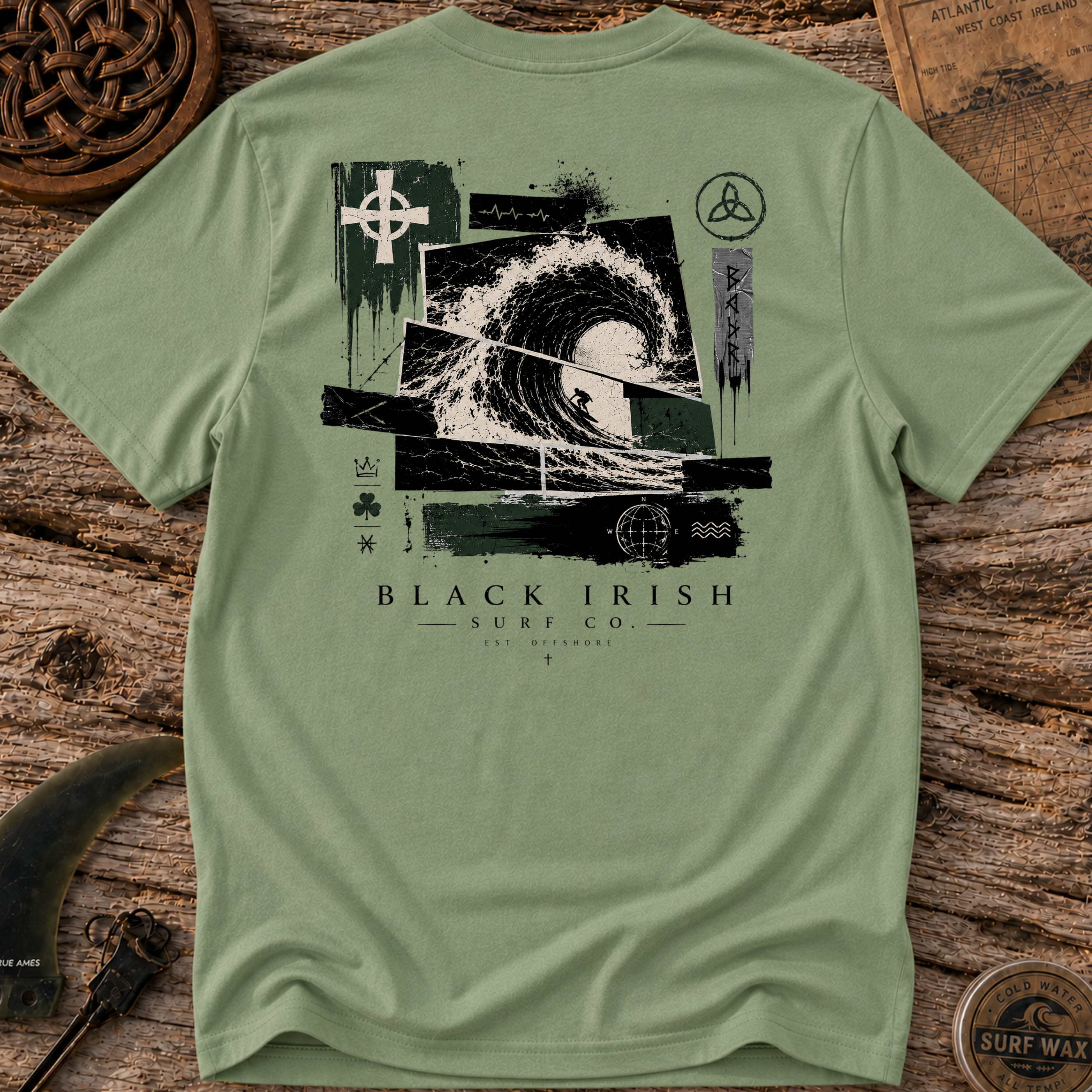Est. Offshore Graphic Surfing Tee
