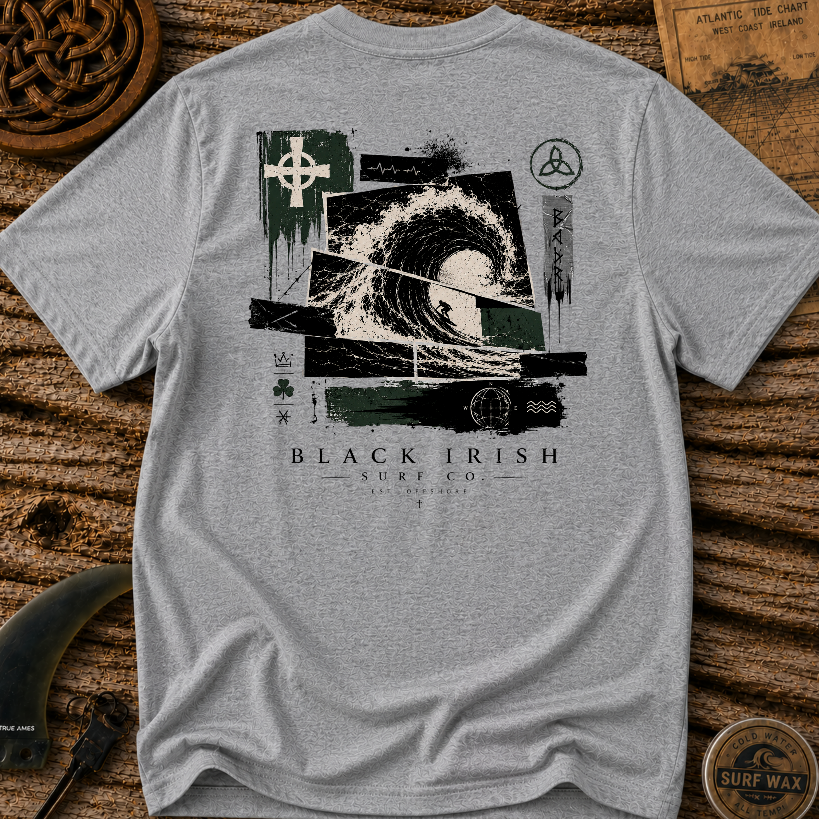 Est. Offshore Graphic Surfing Tee