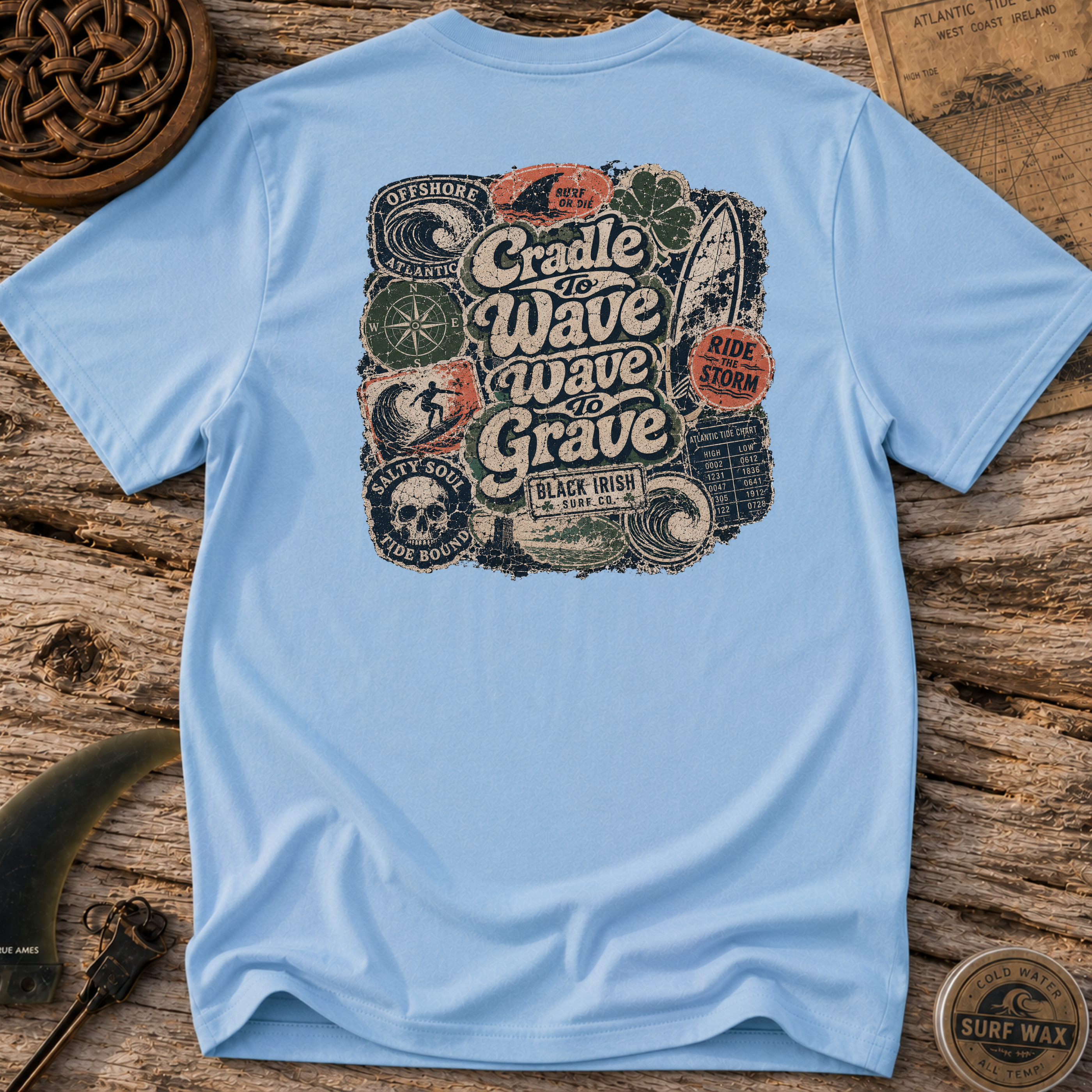 Cold Water Celtic Surf Shirt