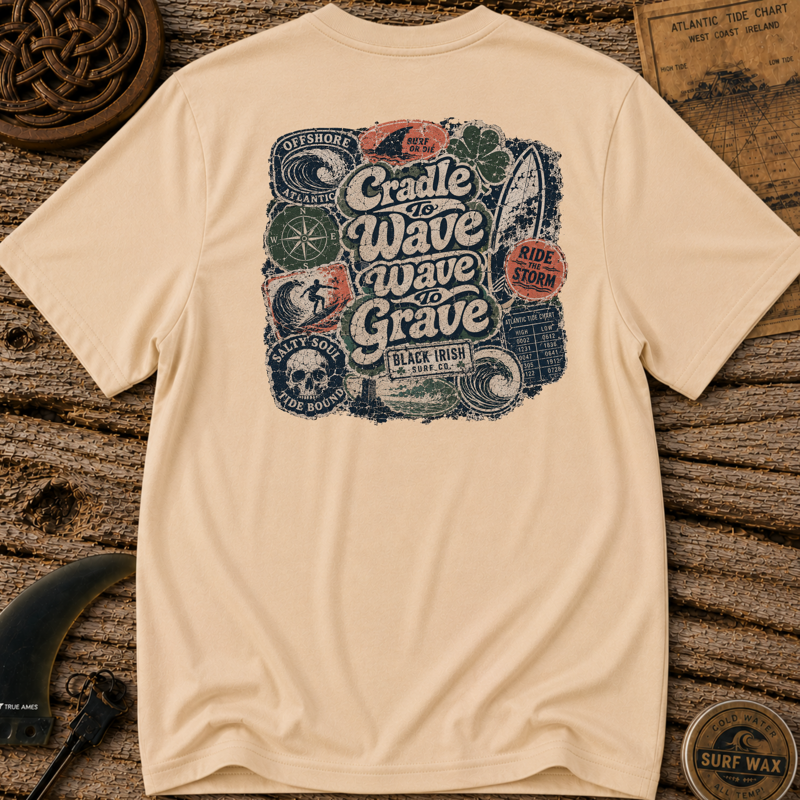 Cold Water Celtic Surf Shirt
