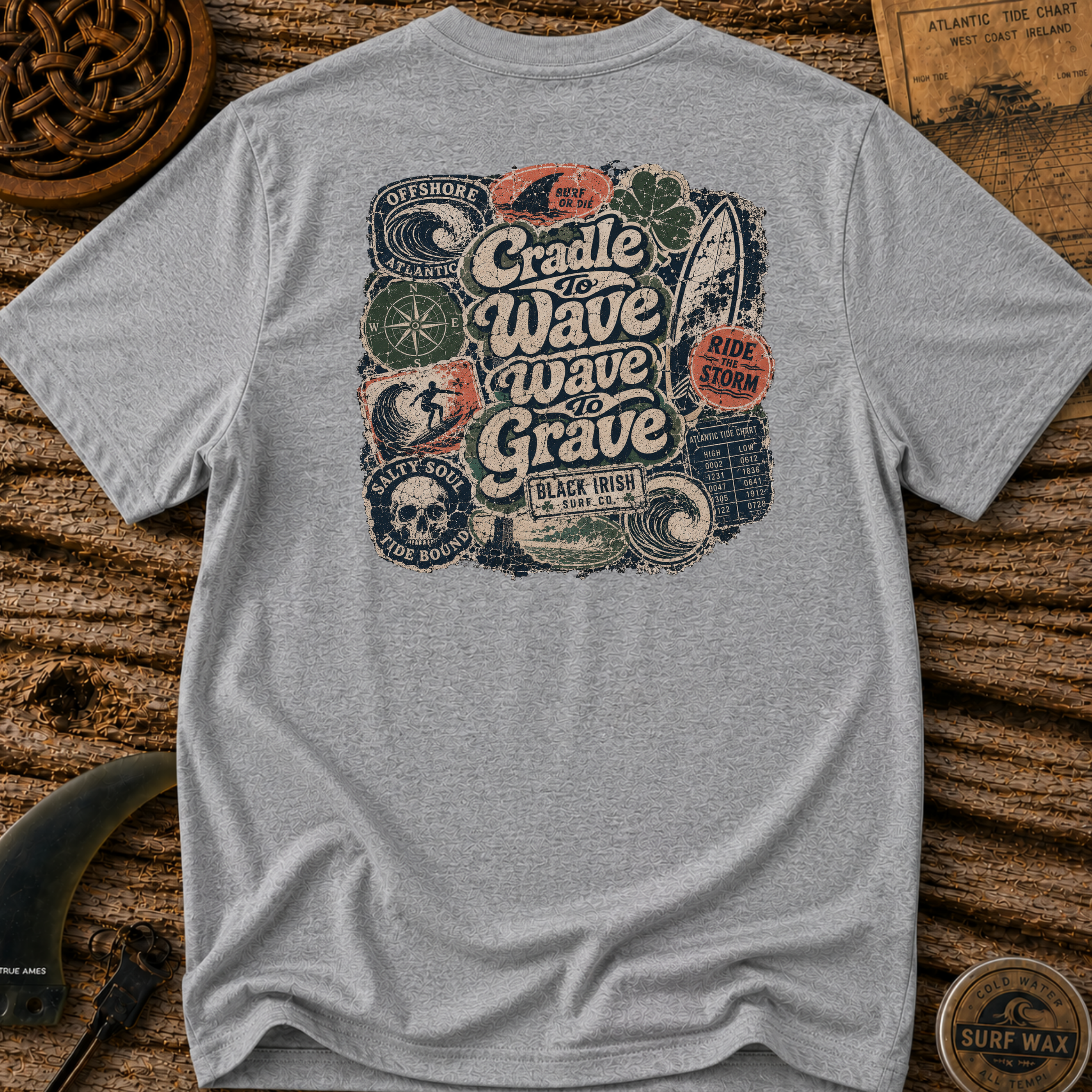 Cold Water Celtic Surf Shirt