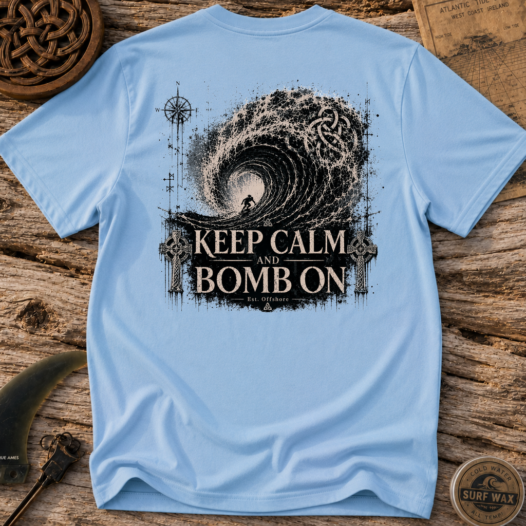 Keep Calm Bomb On T-shirt
