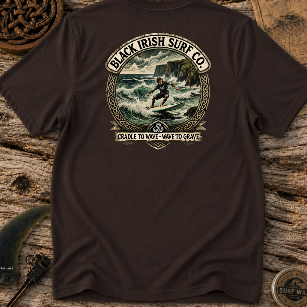 West Coast Ireland Surfer T-shirt