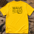 Wave IQ Greater Than Ego Surfing T-shirt