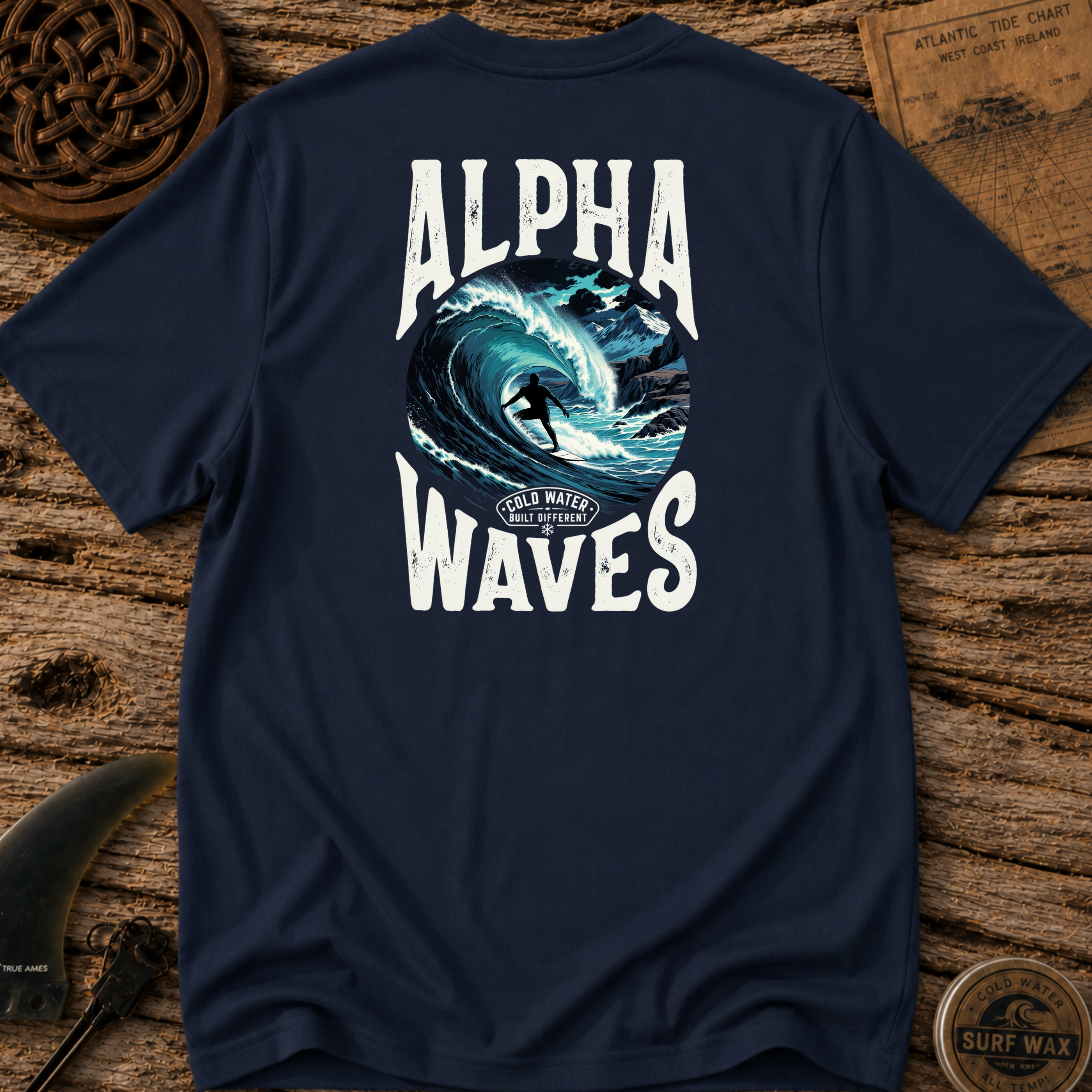 Alpha Waves Surfing T-shirt