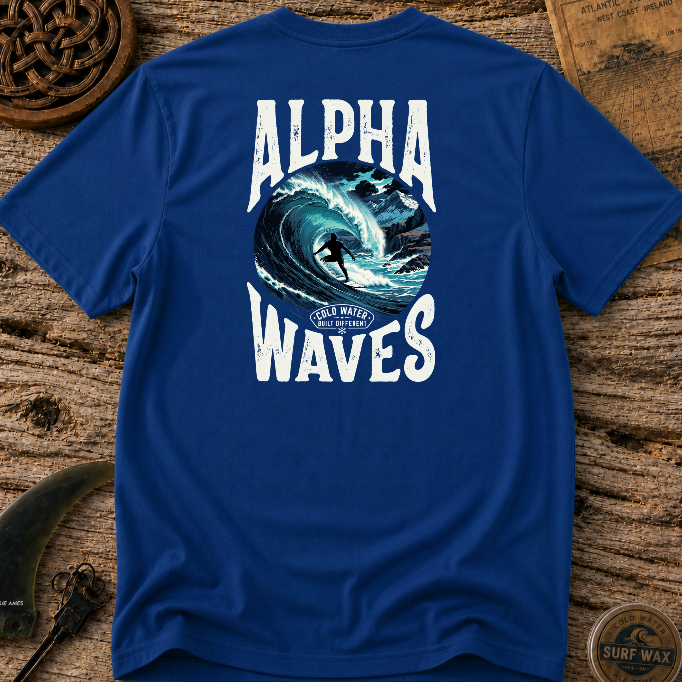 Alpha Waves Surfing T-shirt