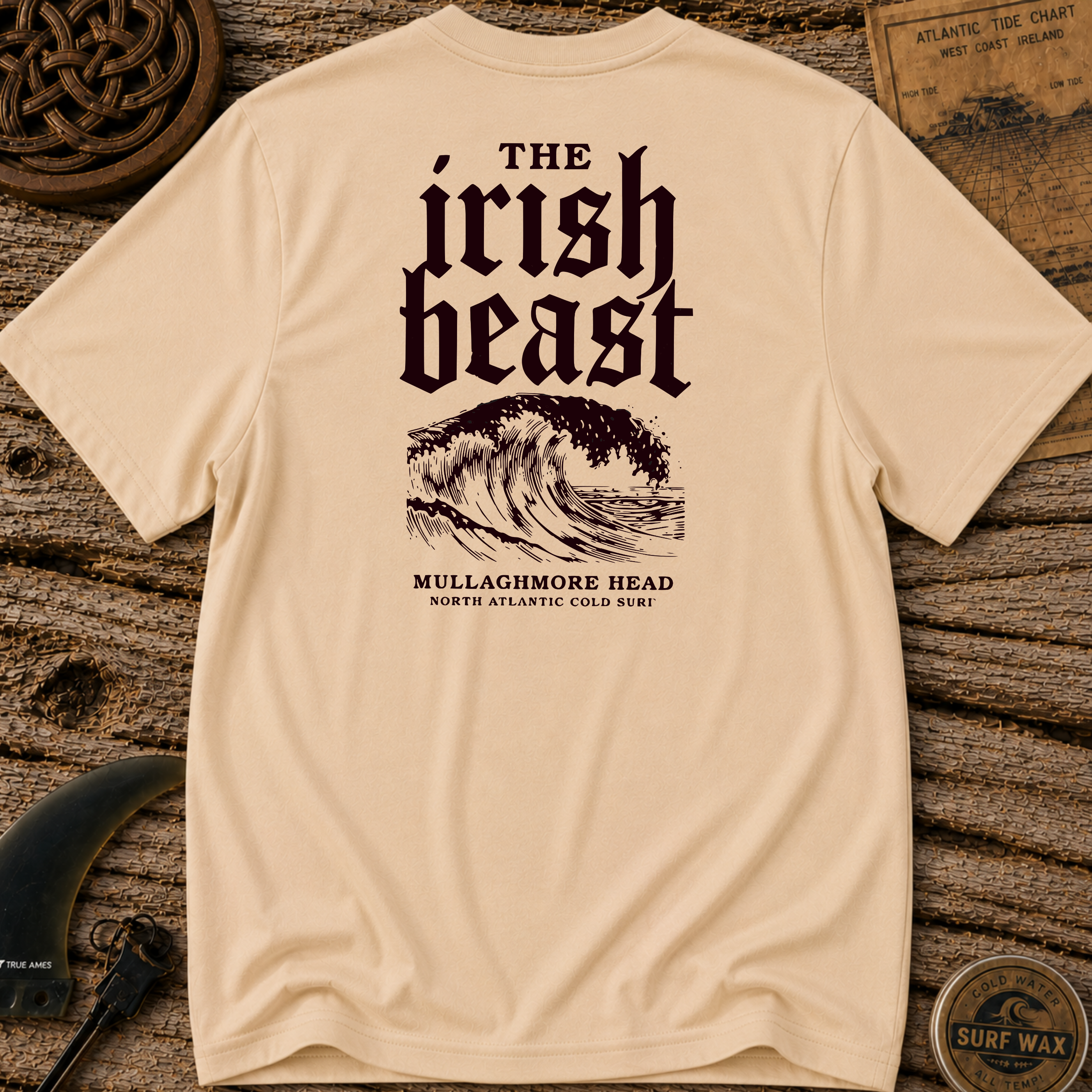 The Irish Beast Surfing T-shirt