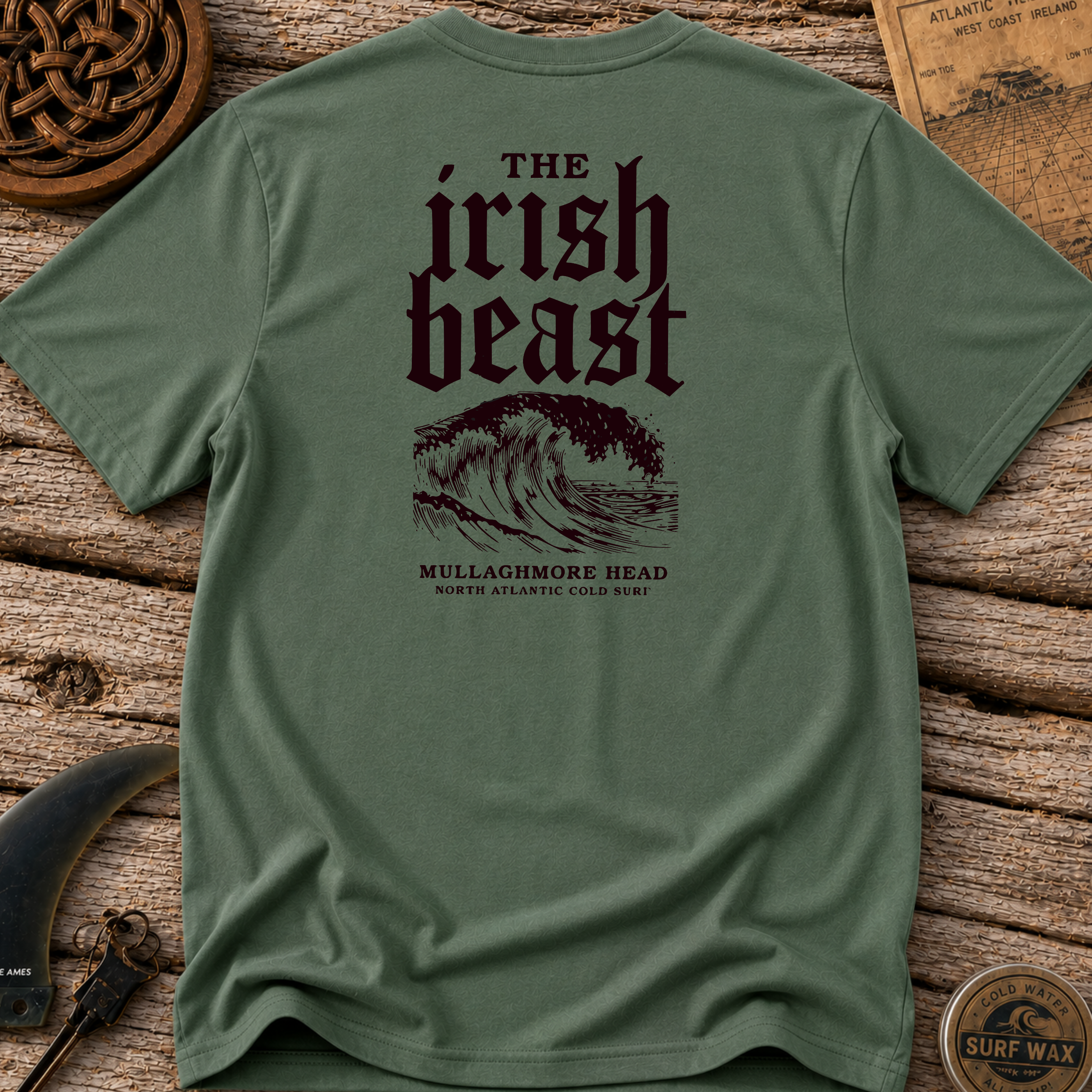 The Irish Beast Surfing T-shirt
