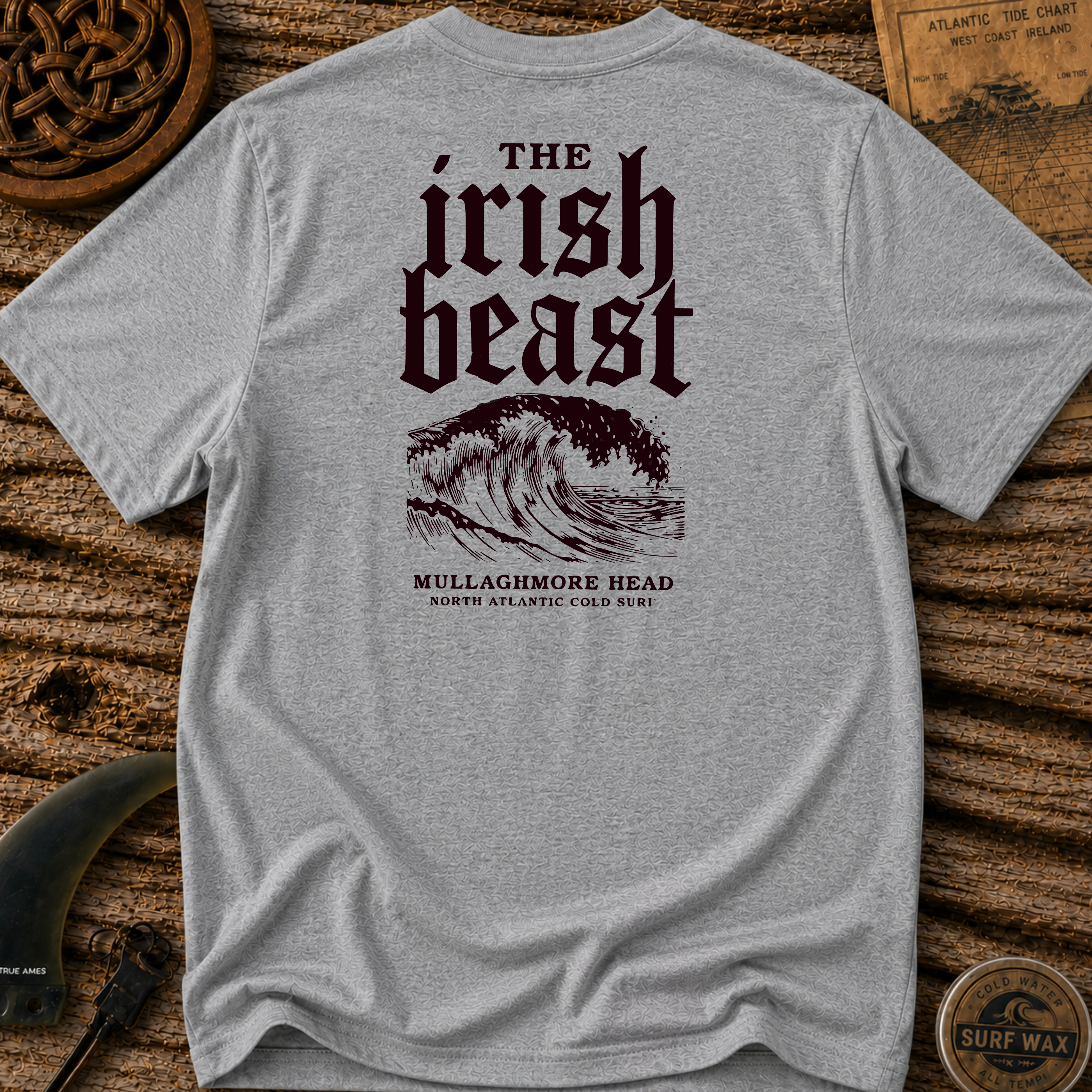 The Irish Beast Surfing T-shirt