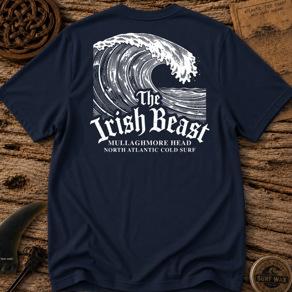 Mulligahmore The Irish Beast Surfing T-shirt