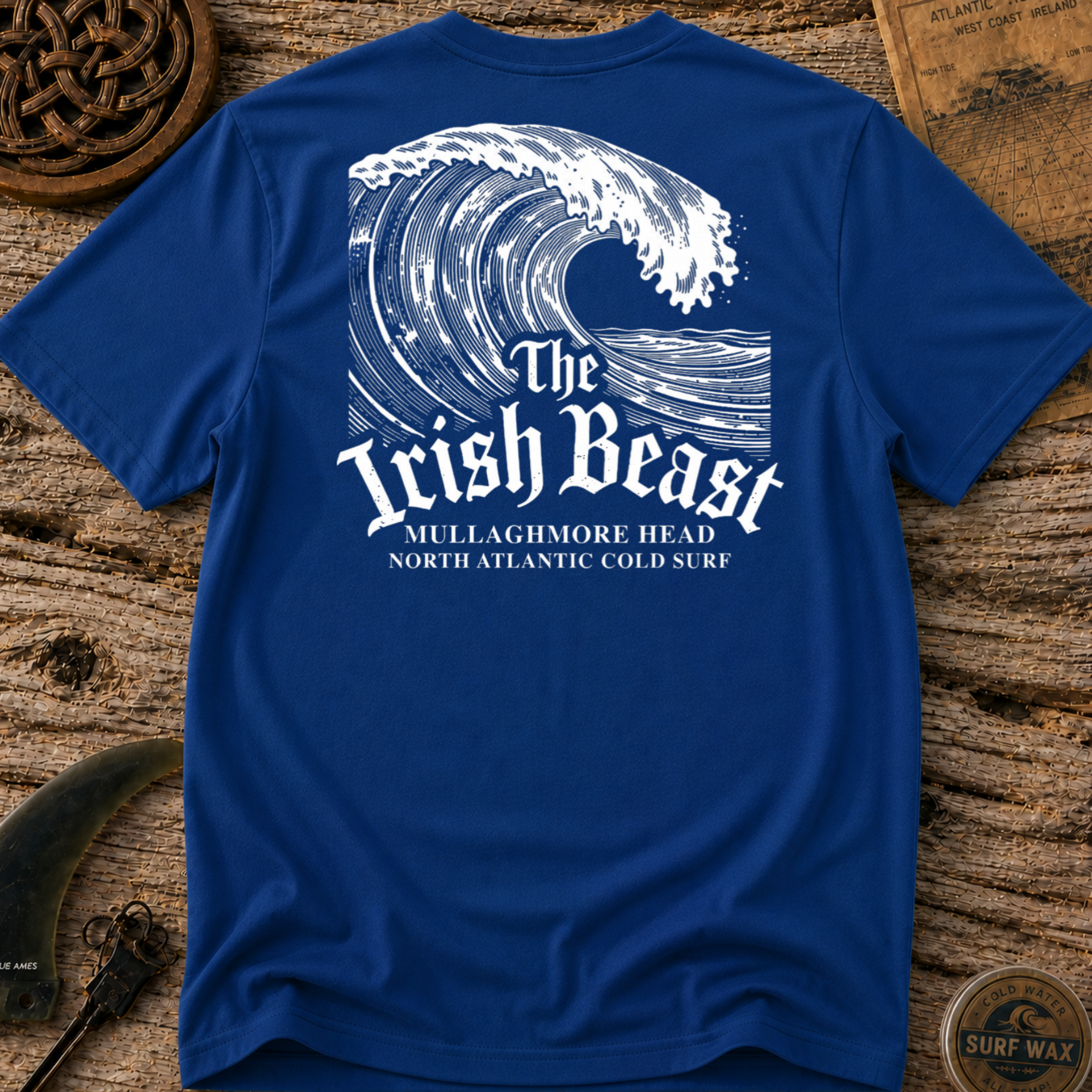 Mulligahmore The Irish Beast Surfing T-shirt
