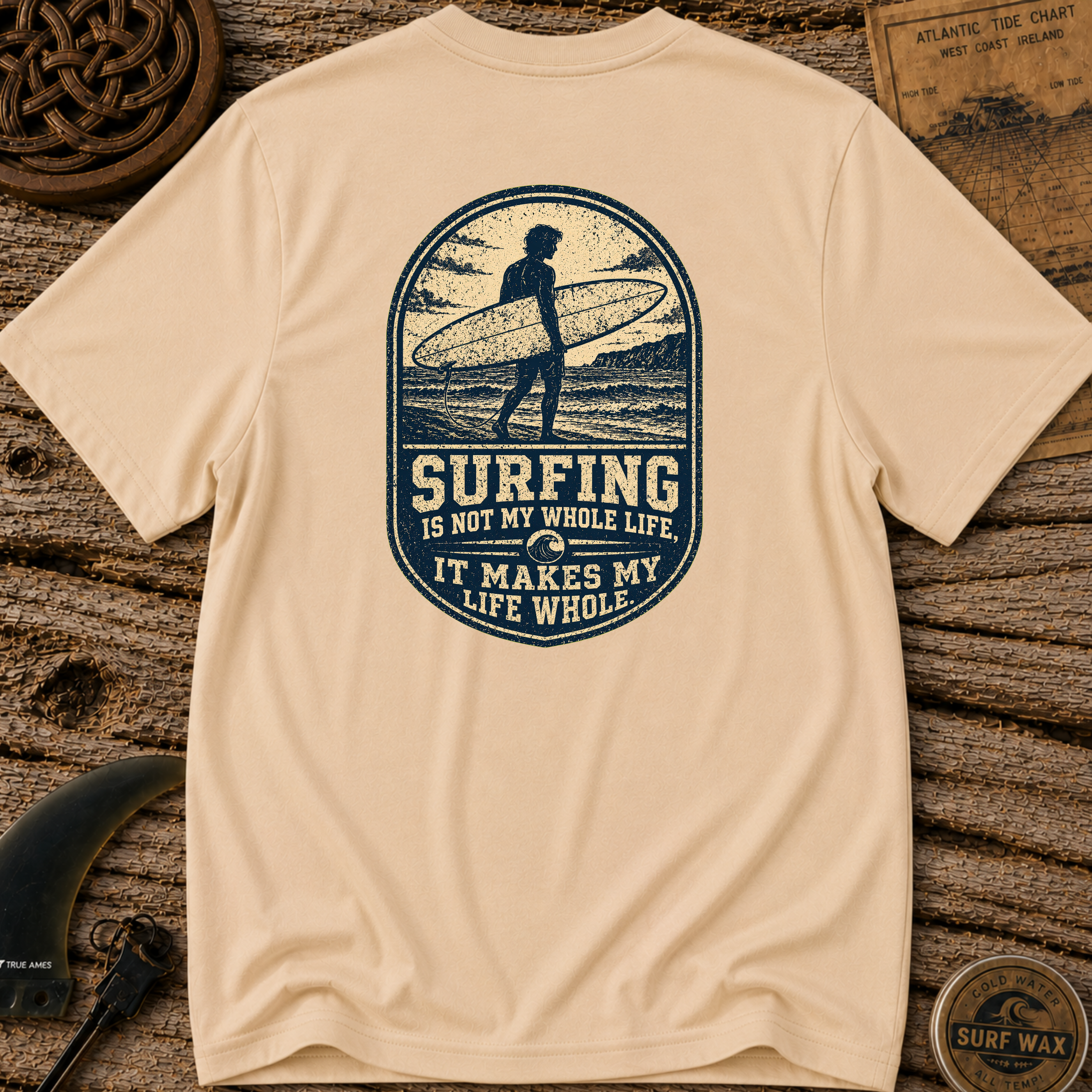 Surfing Is Not My Whole Life Surfing T-shirt
