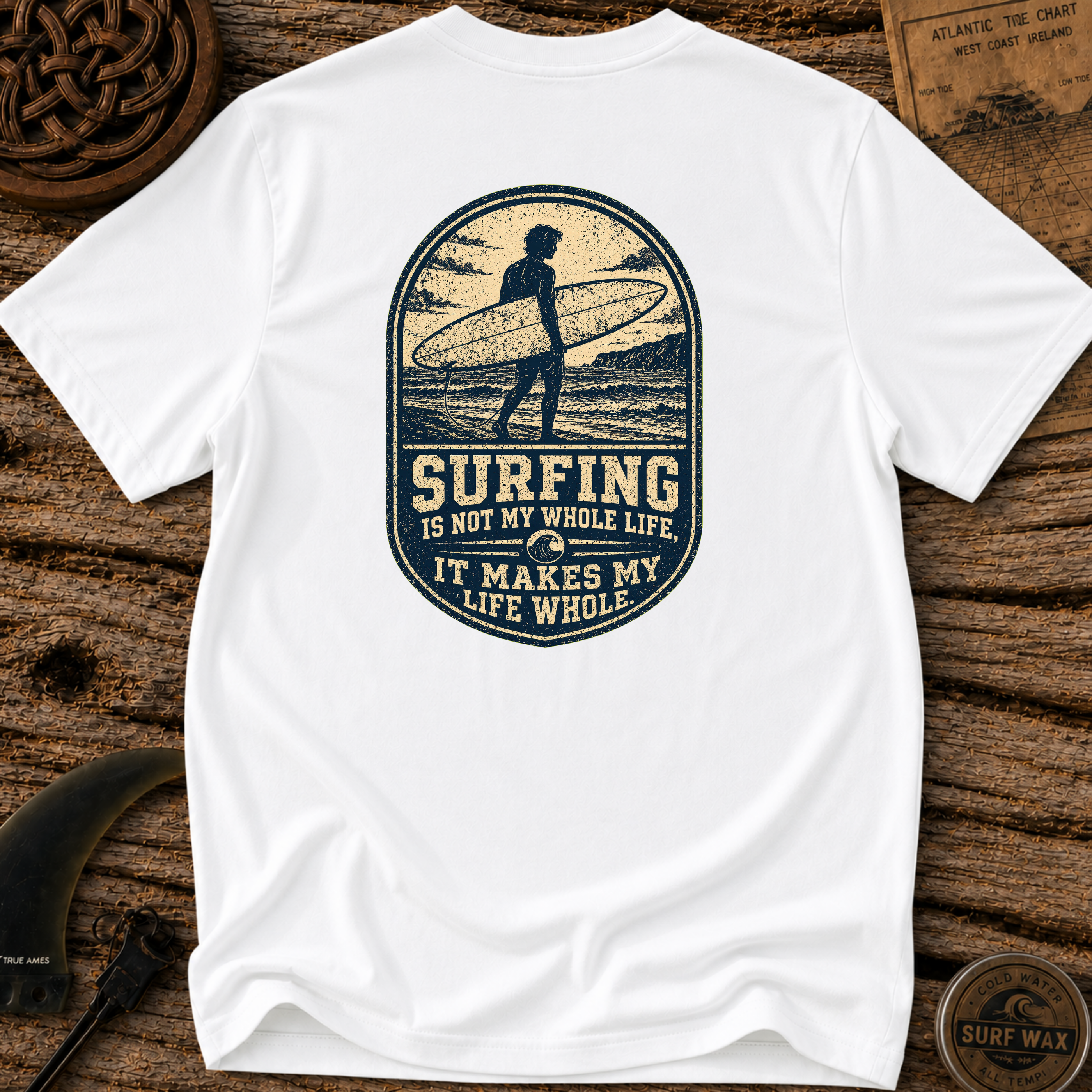 Surfing Is Not My Whole Life Surfing T-shirt