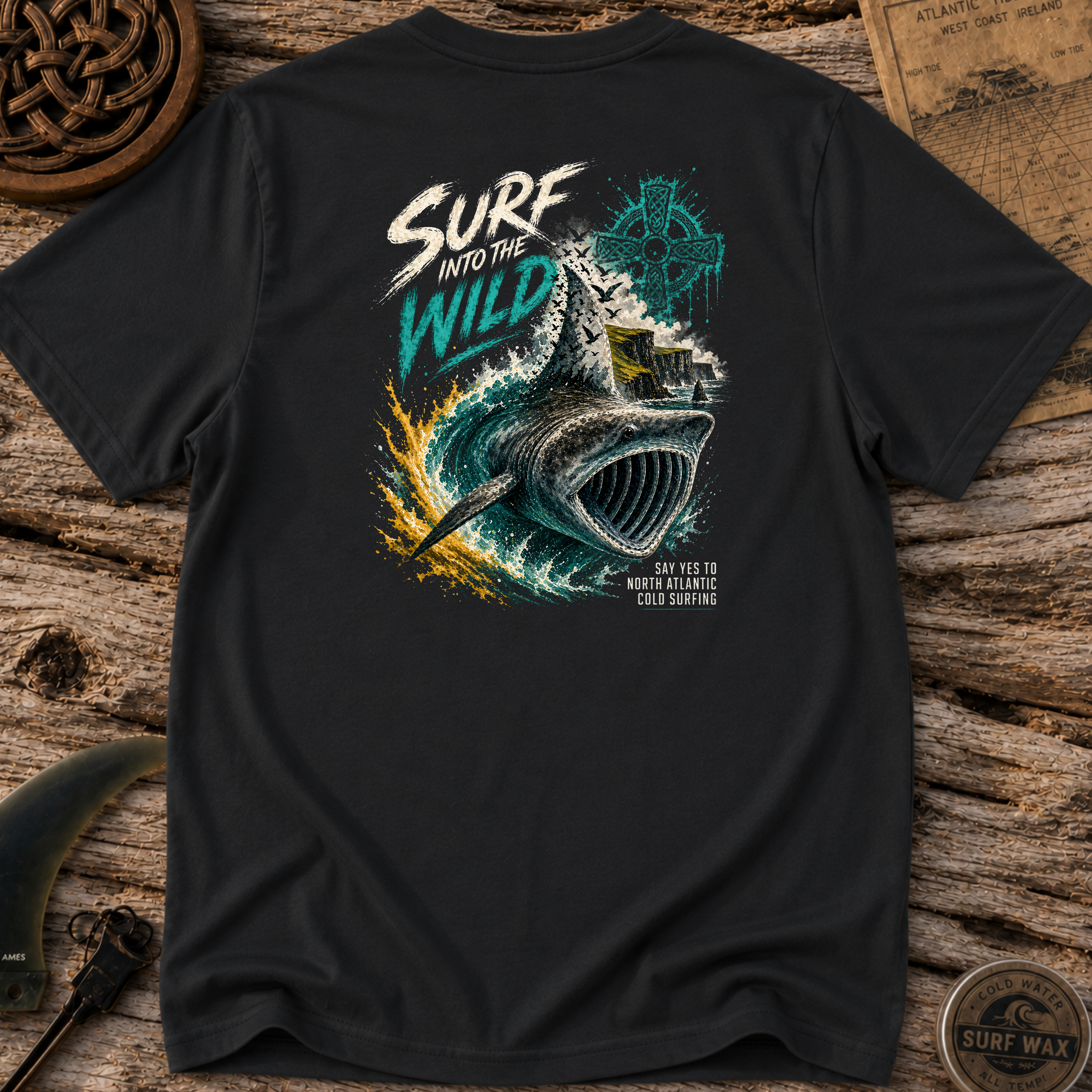 Surf The Wild Atlantic Surfing T-shirt