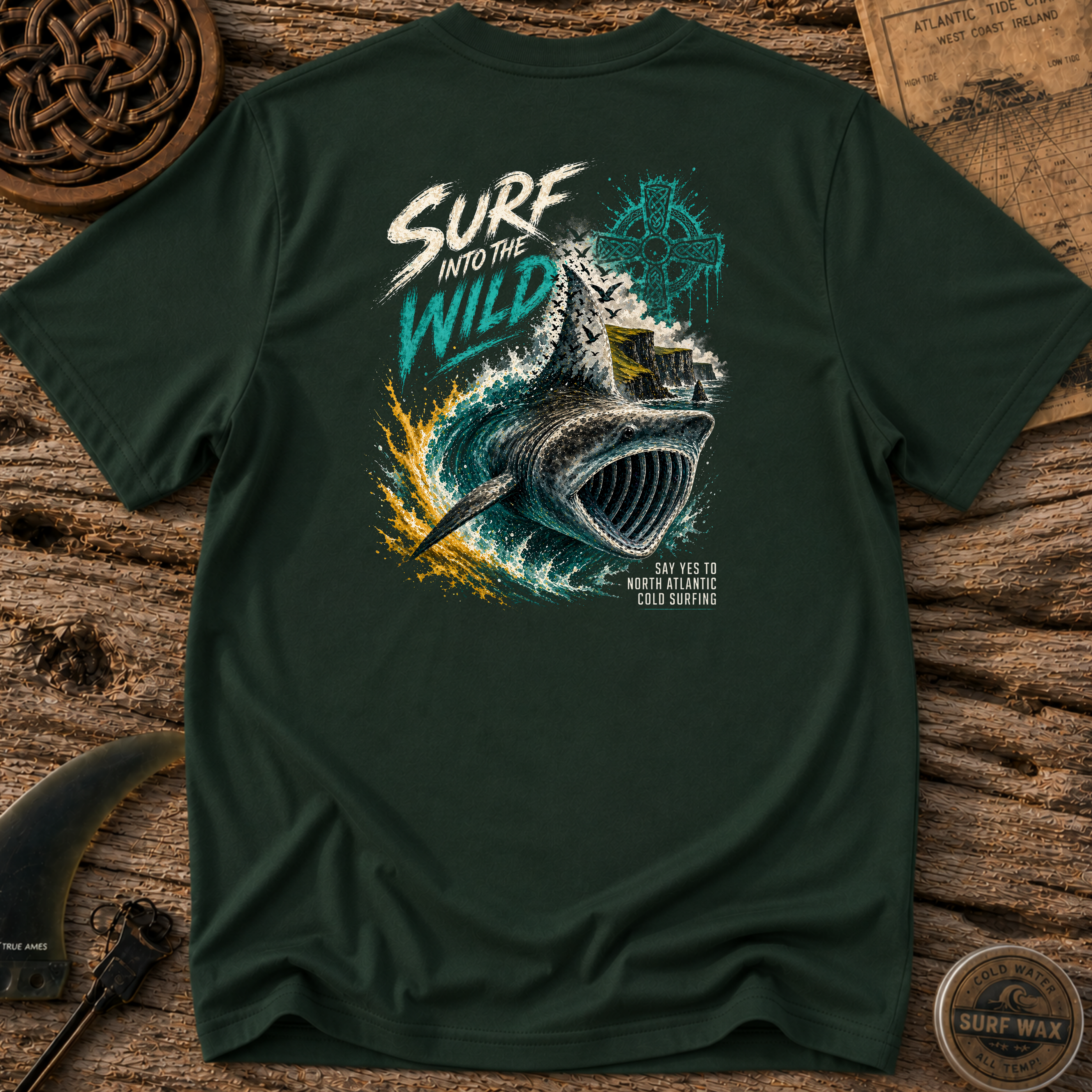 Surf The Wild Atlantic Surfing T-shirt