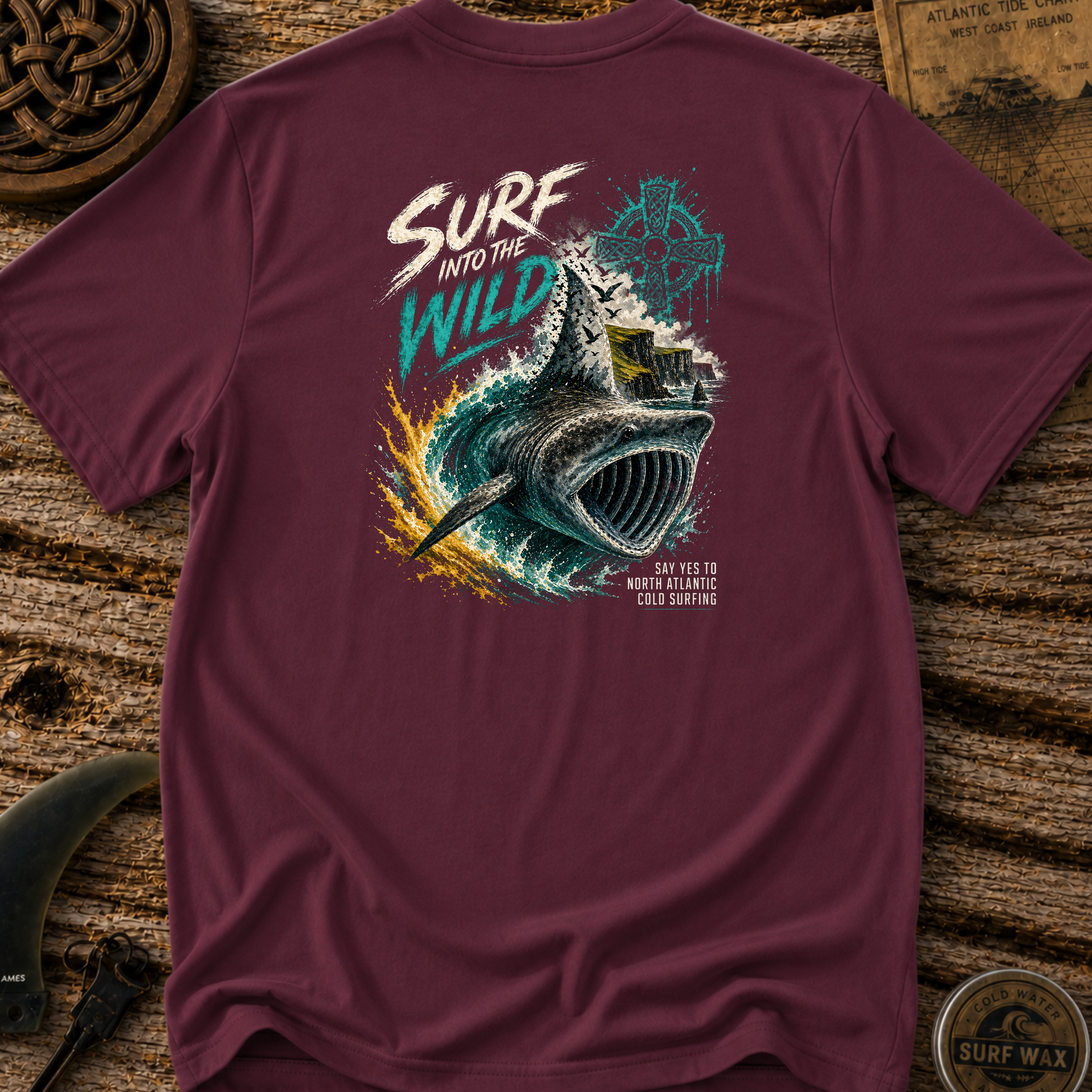 Surf The Wild Atlantic Surfing T-shirt