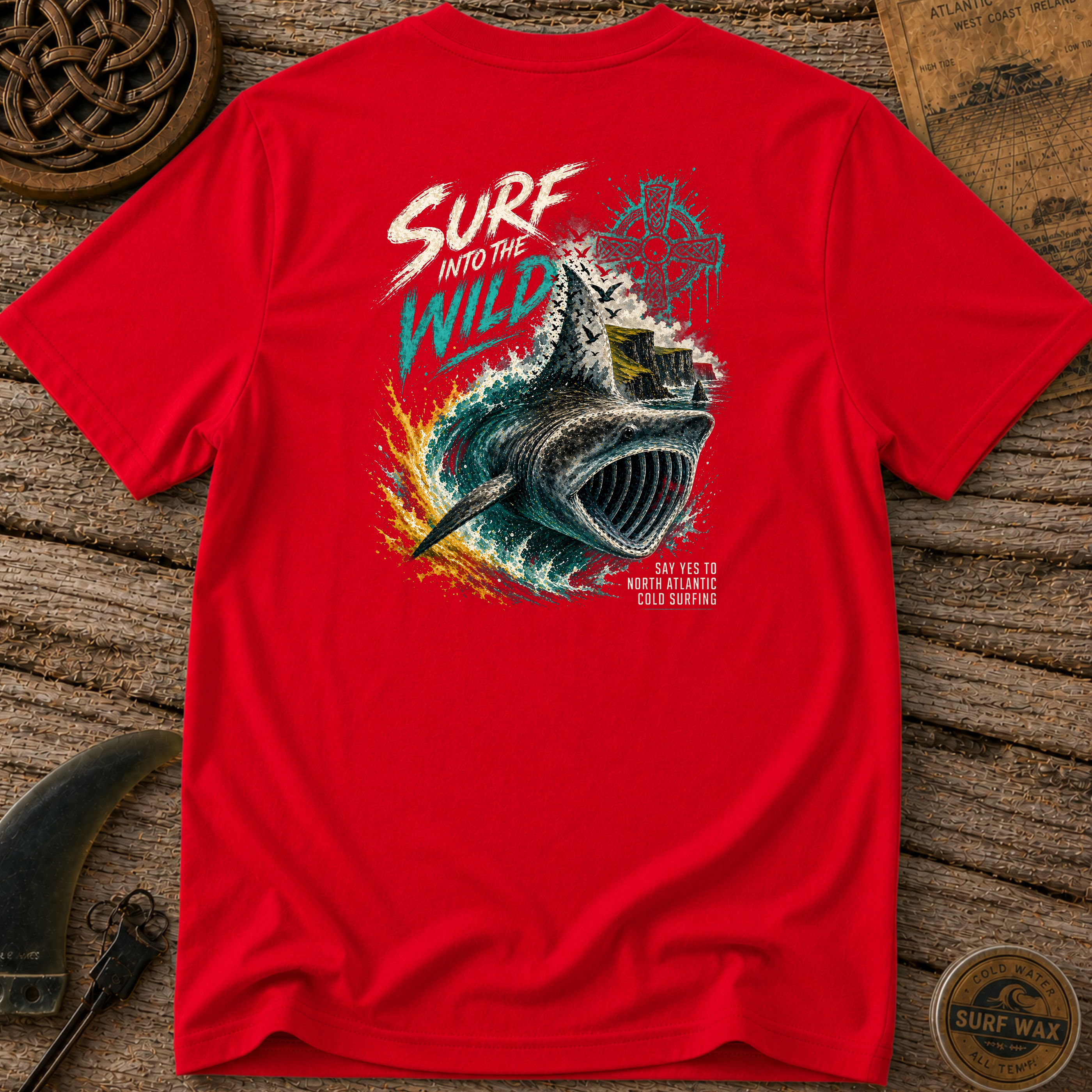 Surf The Wild Atlantic Surfing T-shirt