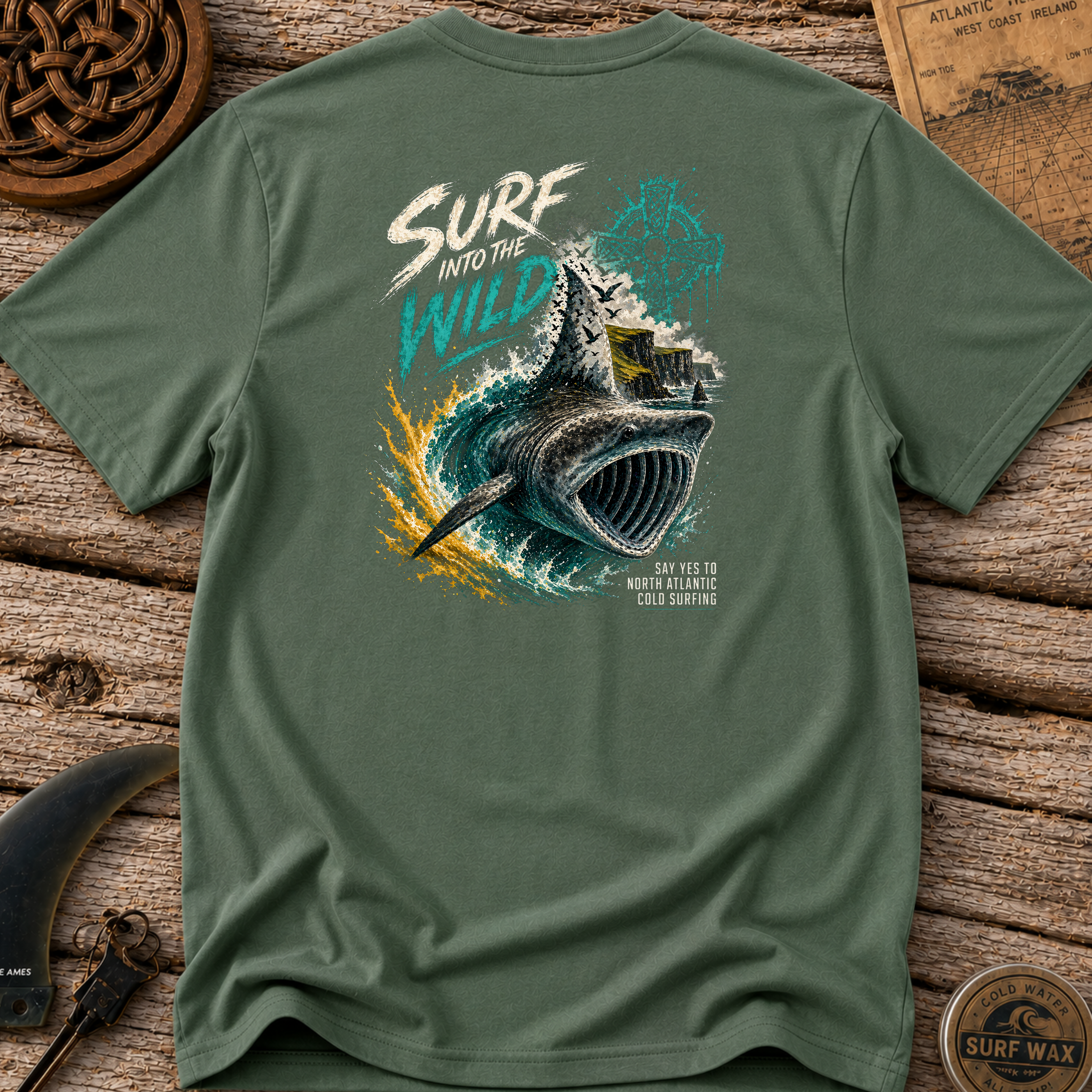 Surf The Wild Atlantic Surfing T-shirt