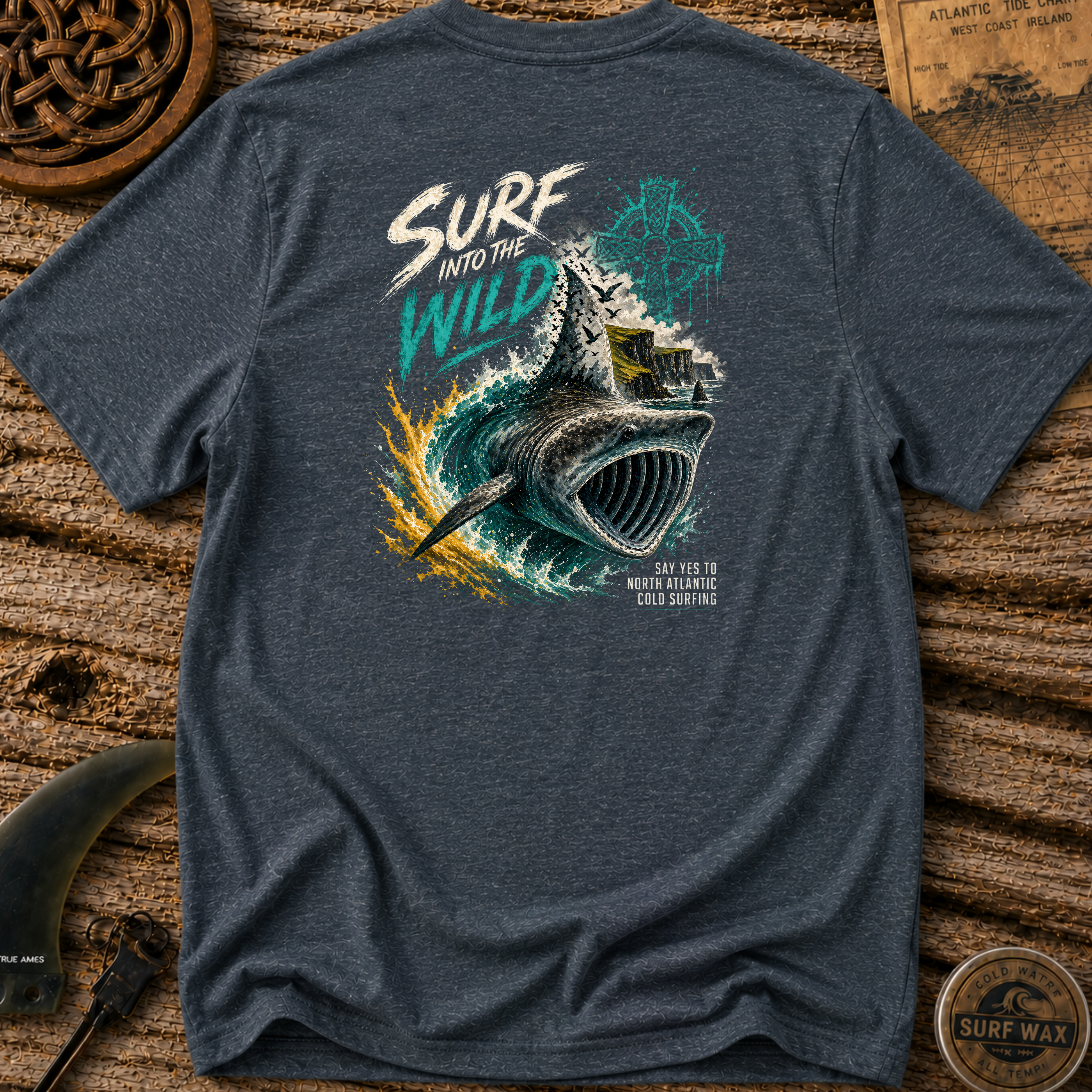 Surf The Wild Atlantic Surfing T-shirt