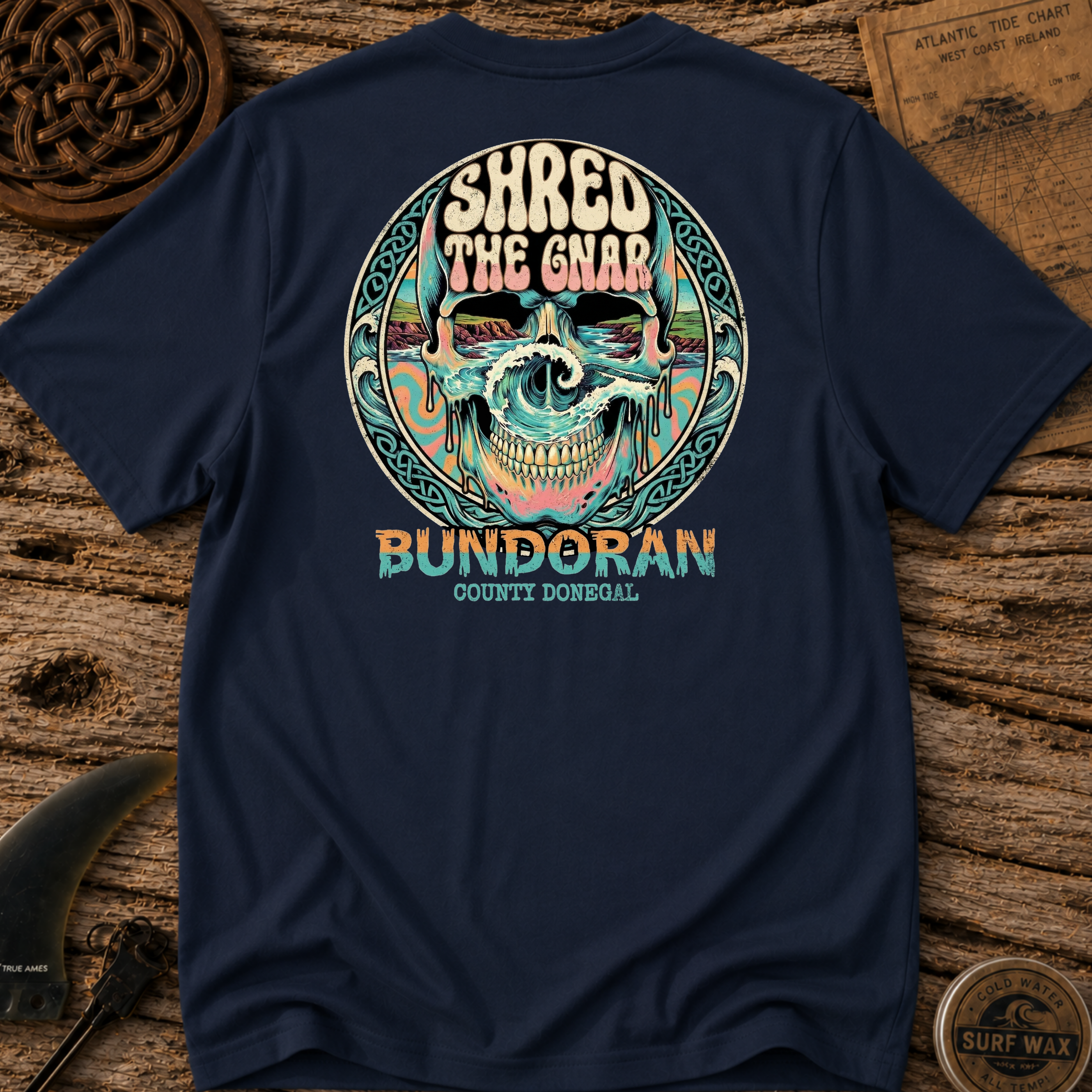 BISC Straight Outta Bundoran Surfing T-shirt