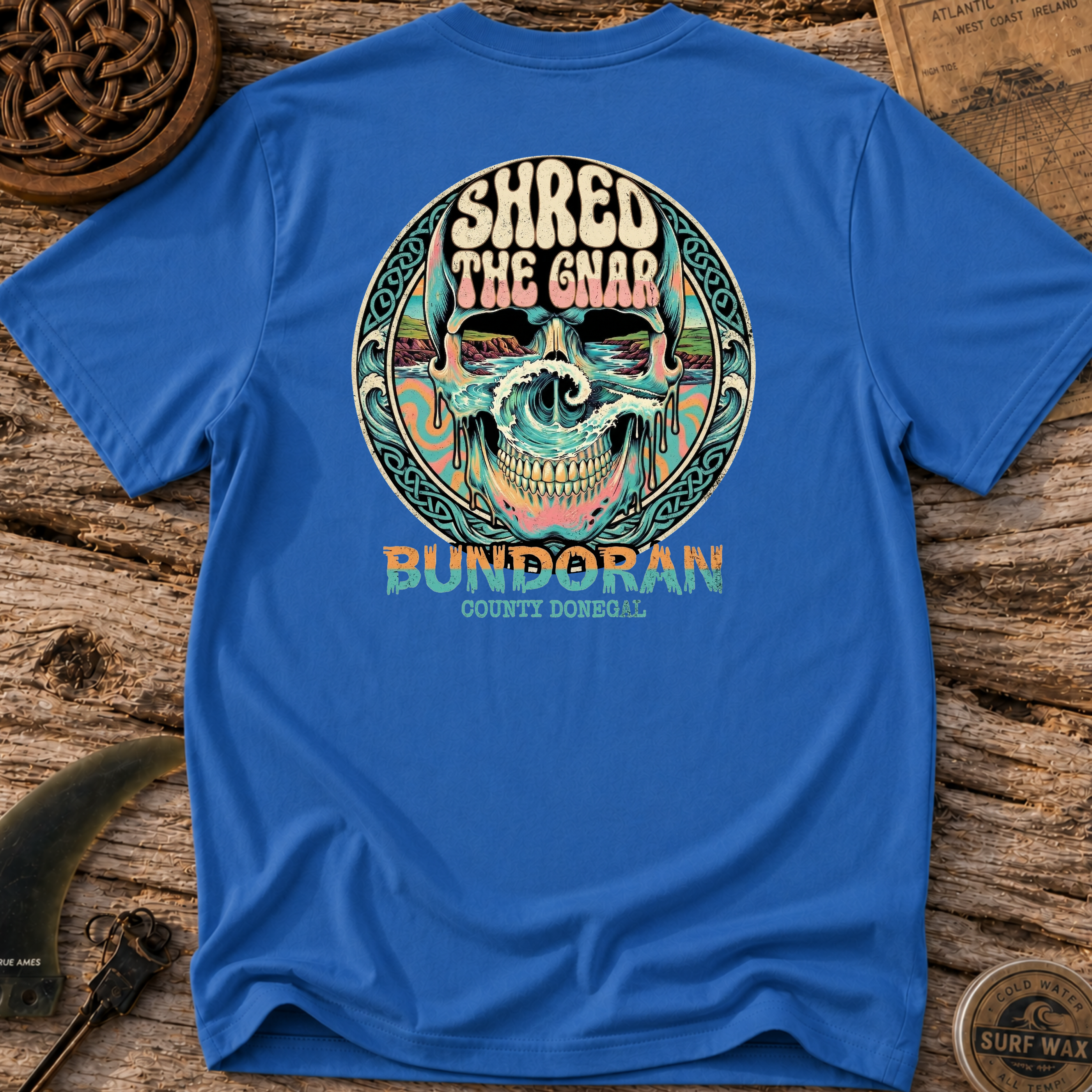 BISC Straight Outta Bundoran Surfing T-shirt
