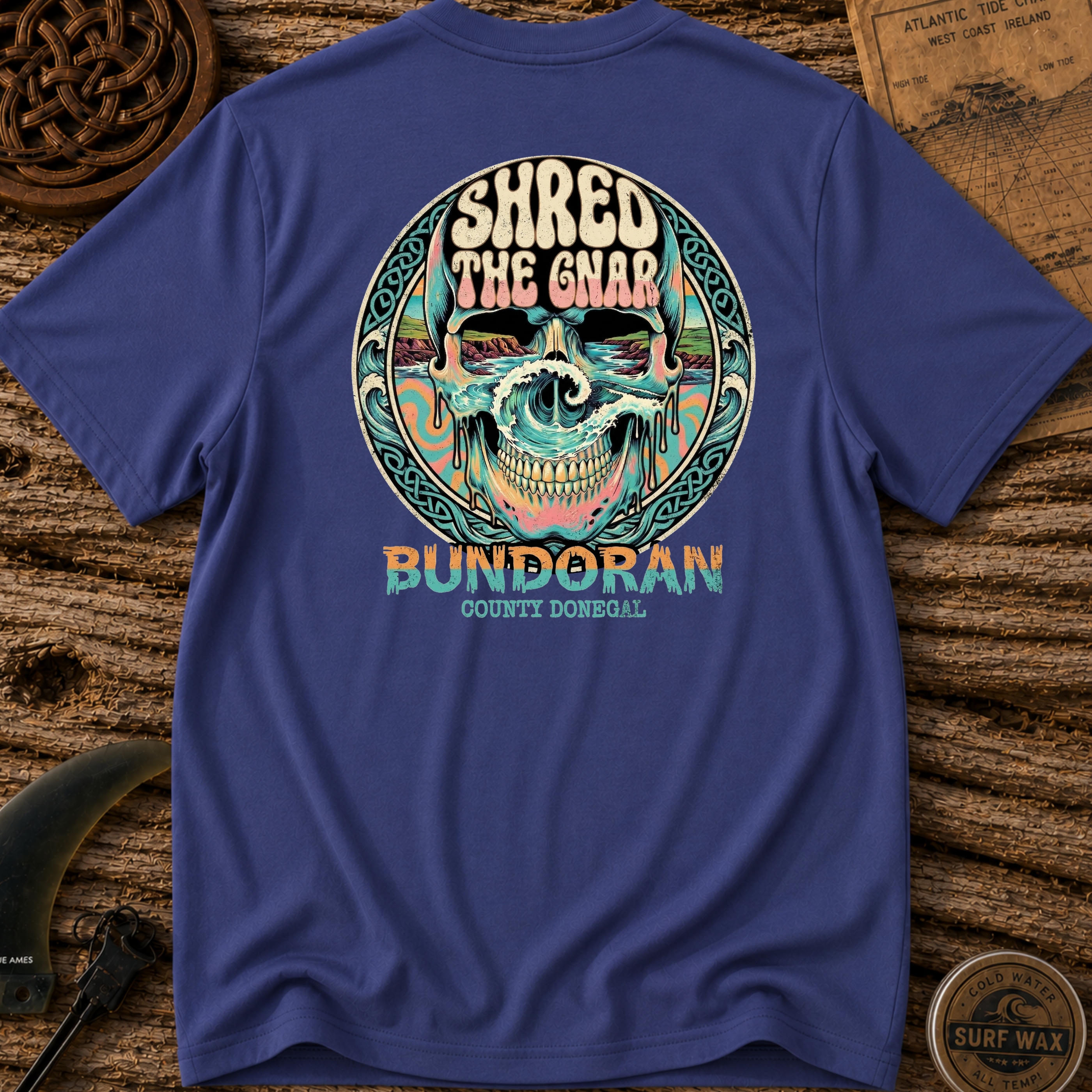 BISC Straight Outta Bundoran Surfing T-shirt