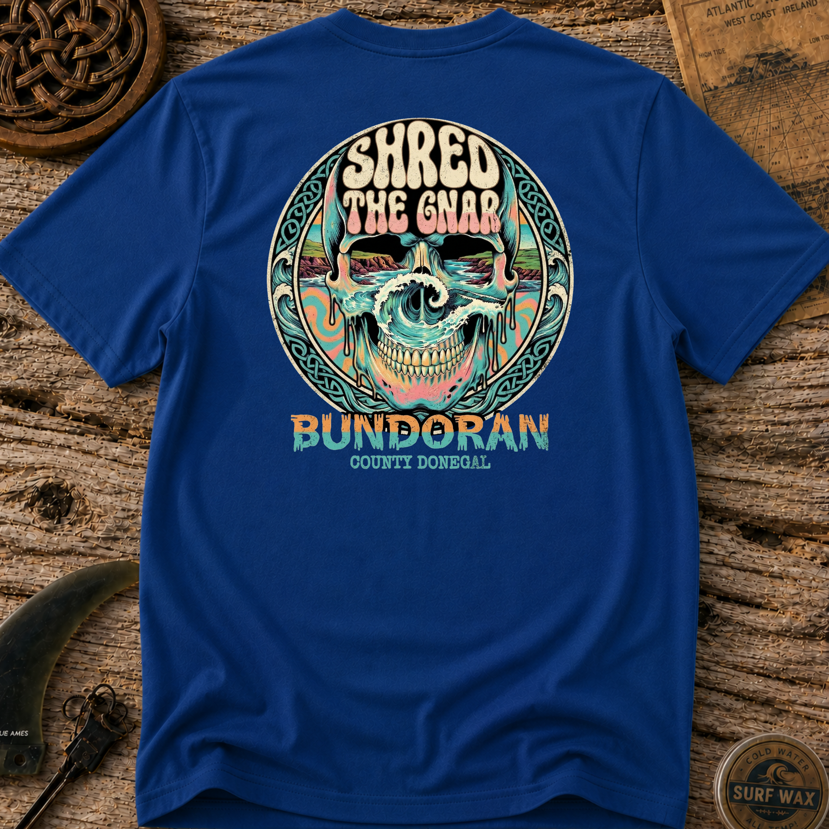 BISC Straight Outta Bundoran Surfing T-shirt