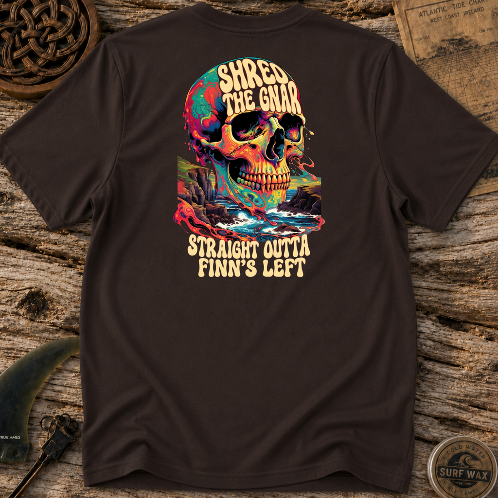 Straight Outta Finn's Left Surfing T-shirt