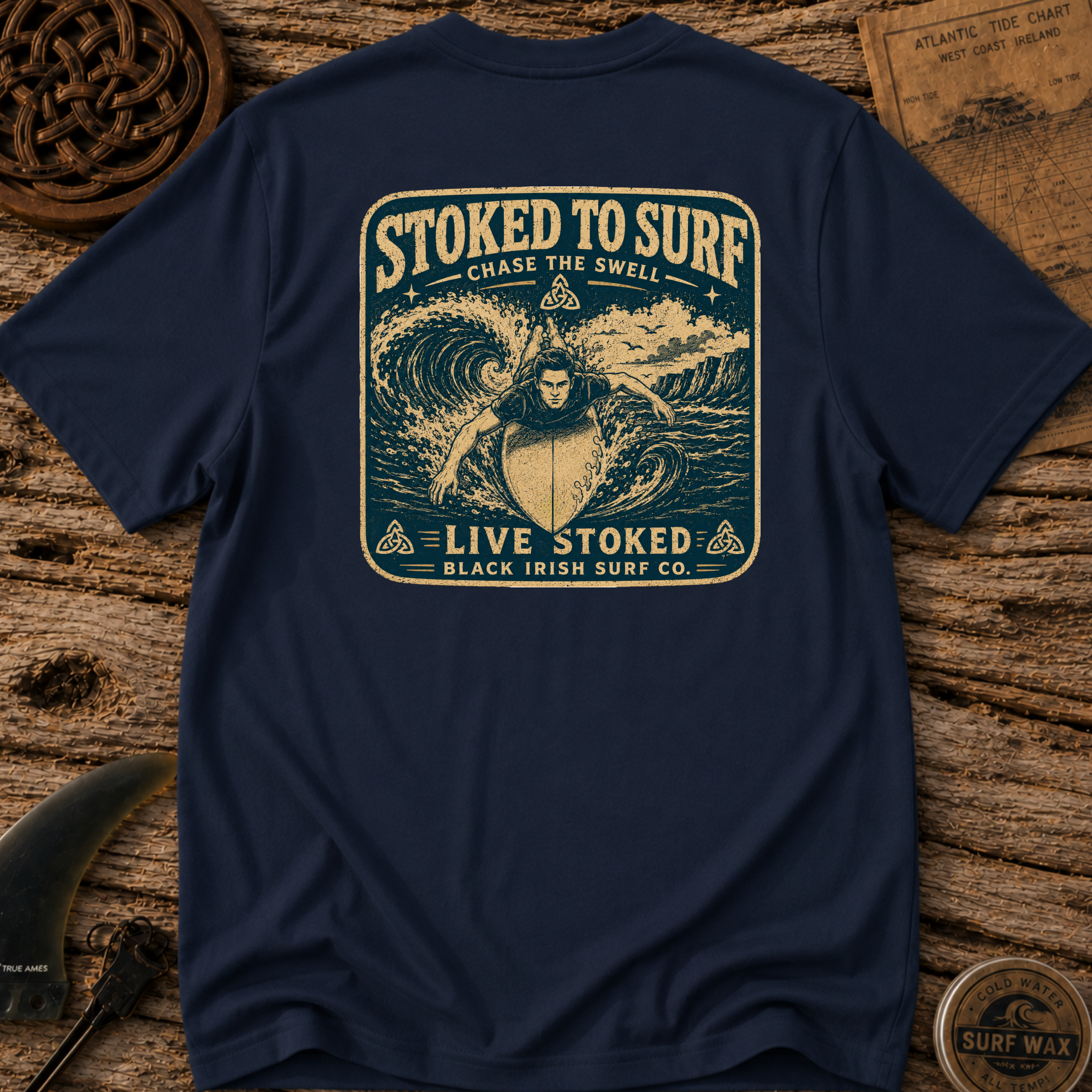 Stoked To Surf (Male) T-shirt