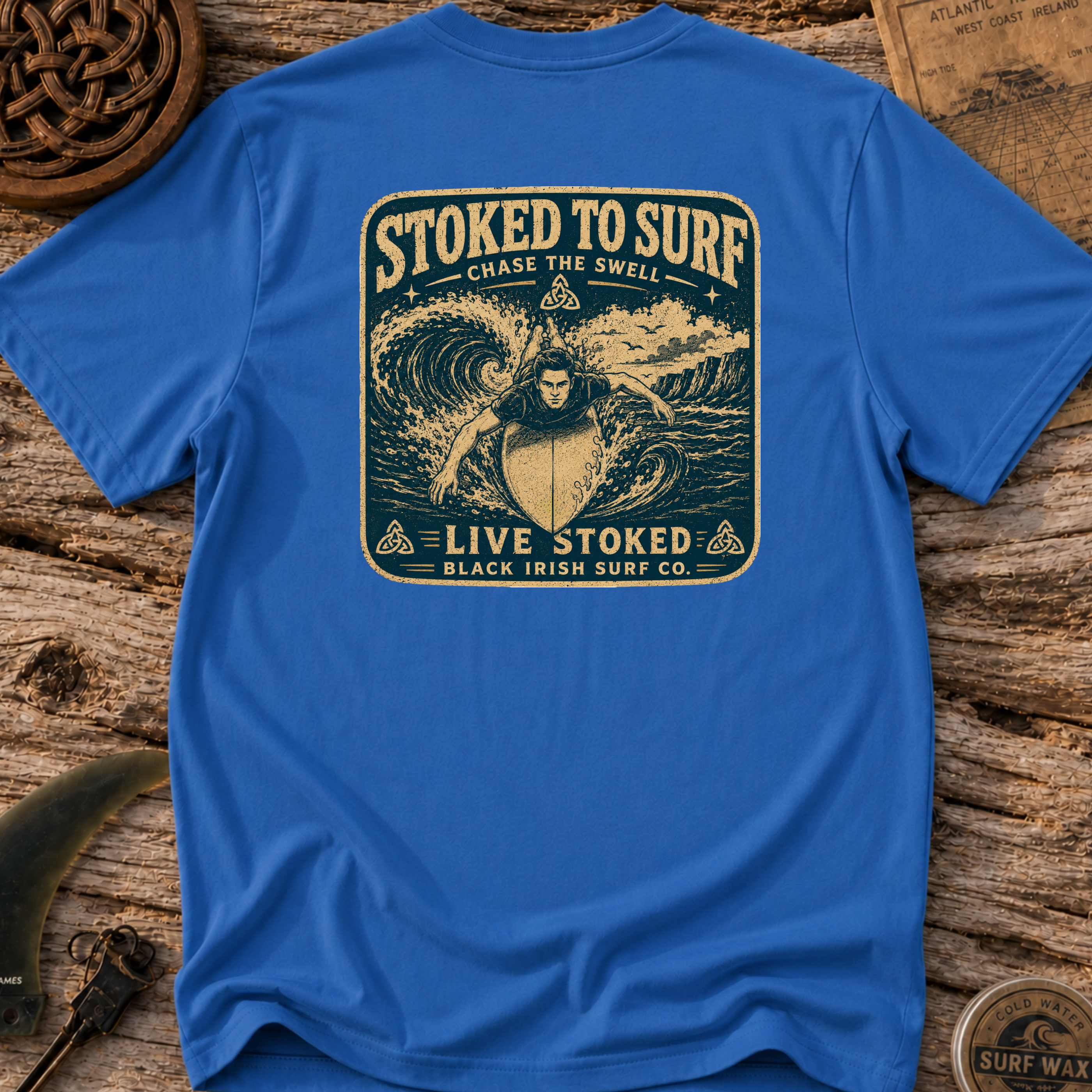 Stoked To Surf (Male) T-shirt