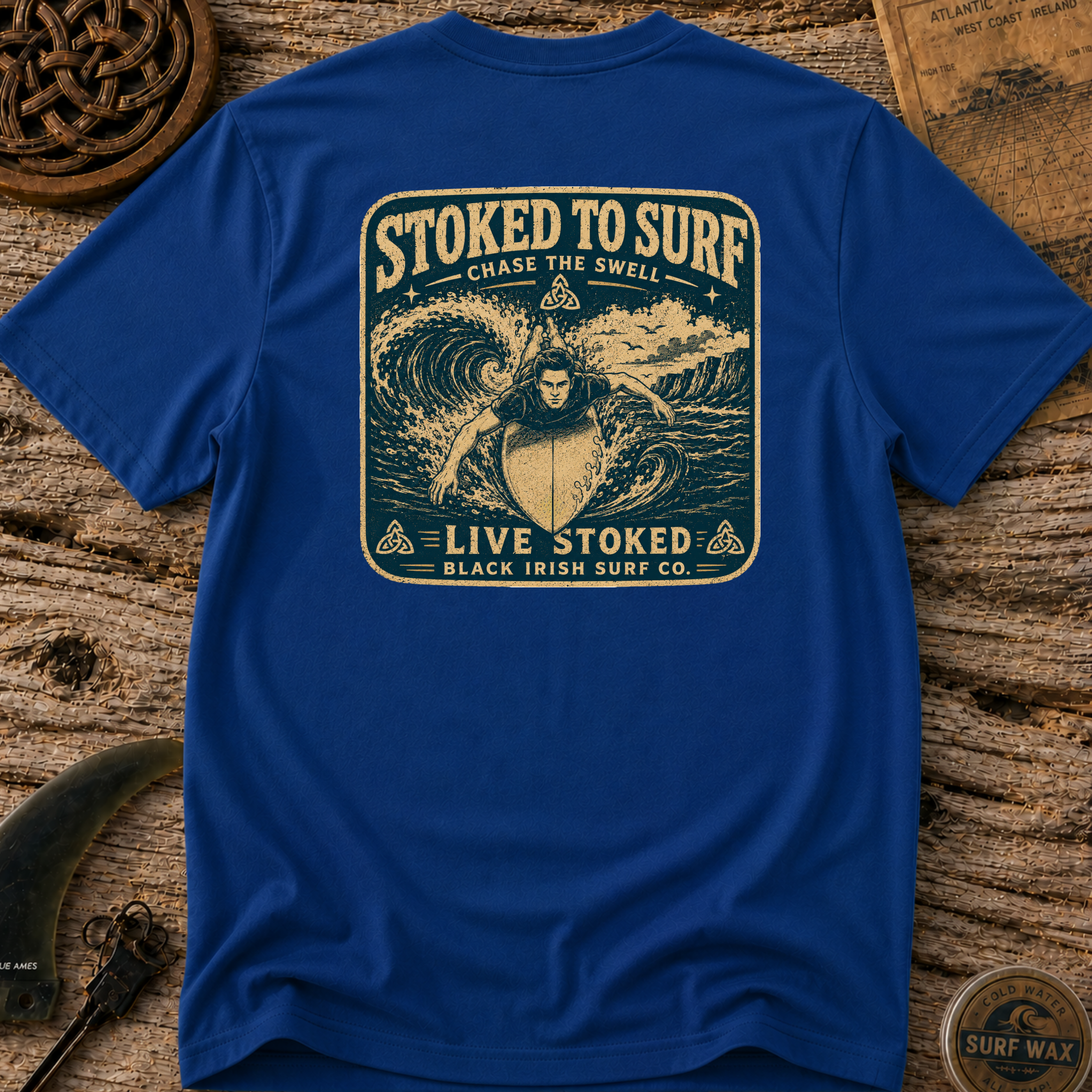 Stoked To Surf (Male) T-shirt